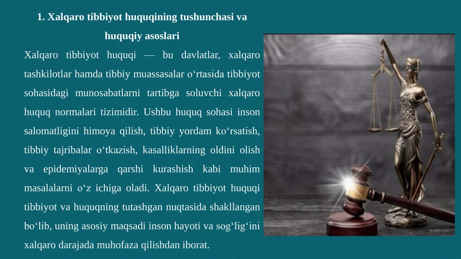 XALQARO TIBBIYOT HUQUQI 3