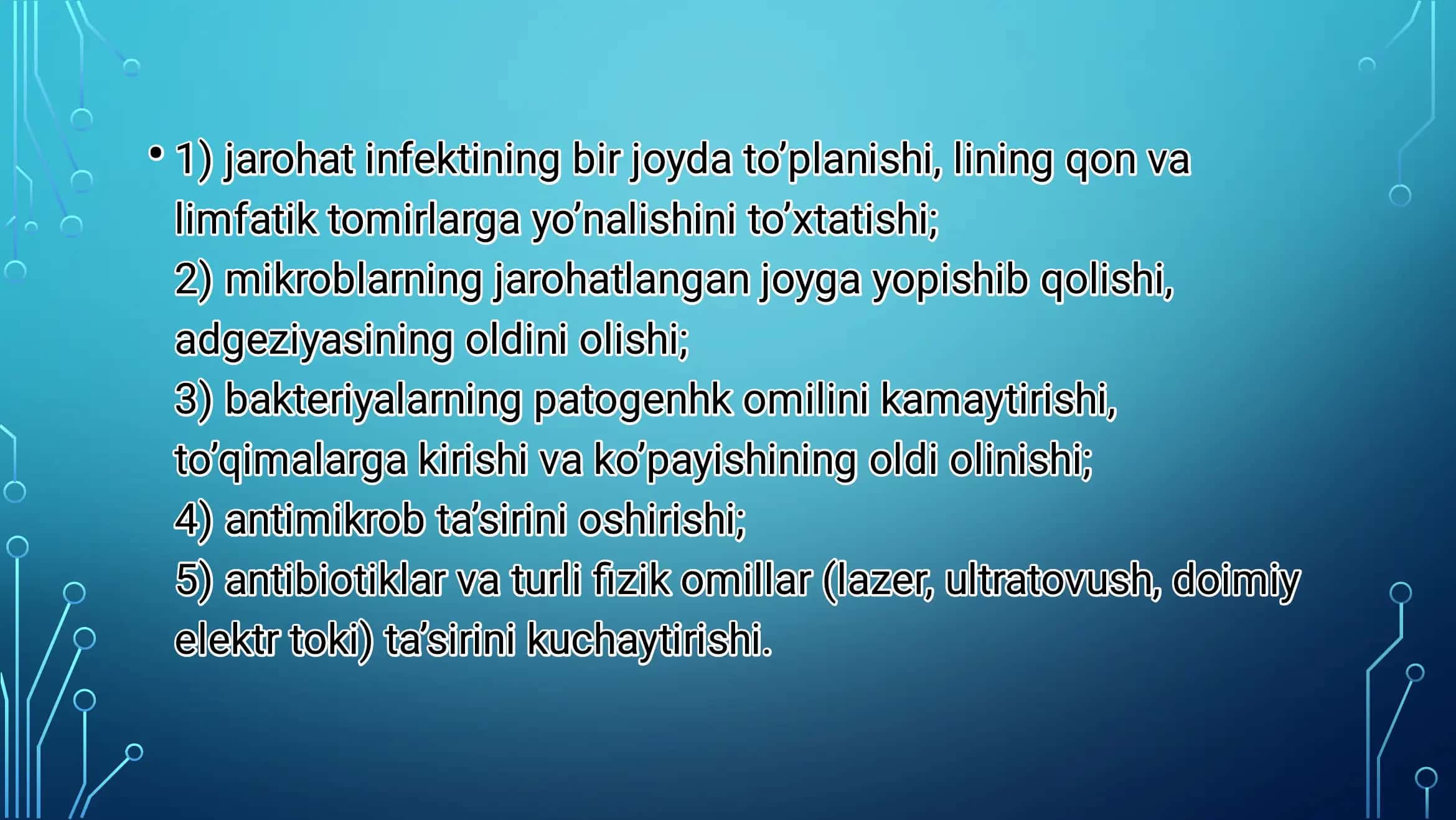 Antiseptika asoslari 3