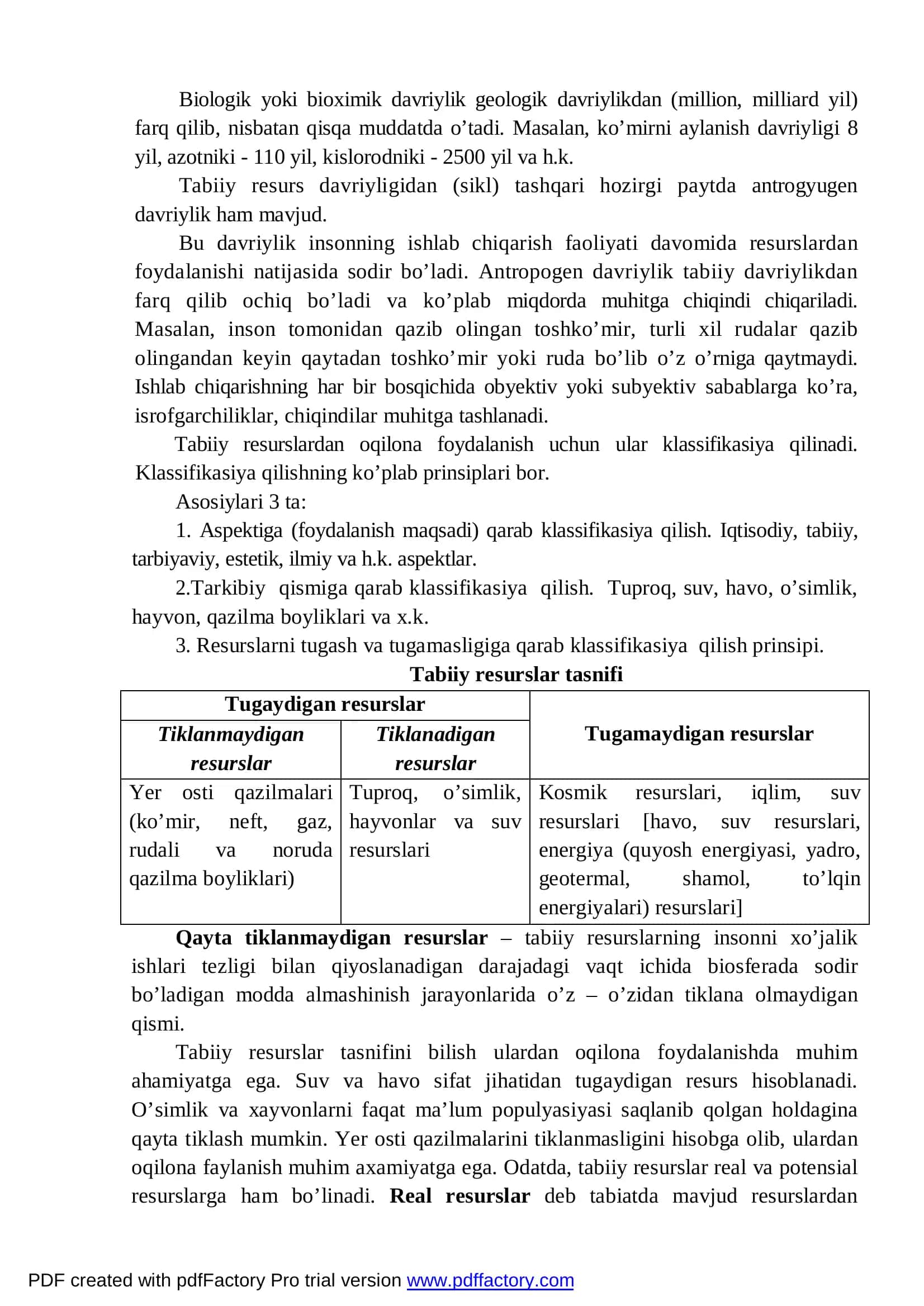 Tabiiy resurslar va muhitning ifloslanishi 3