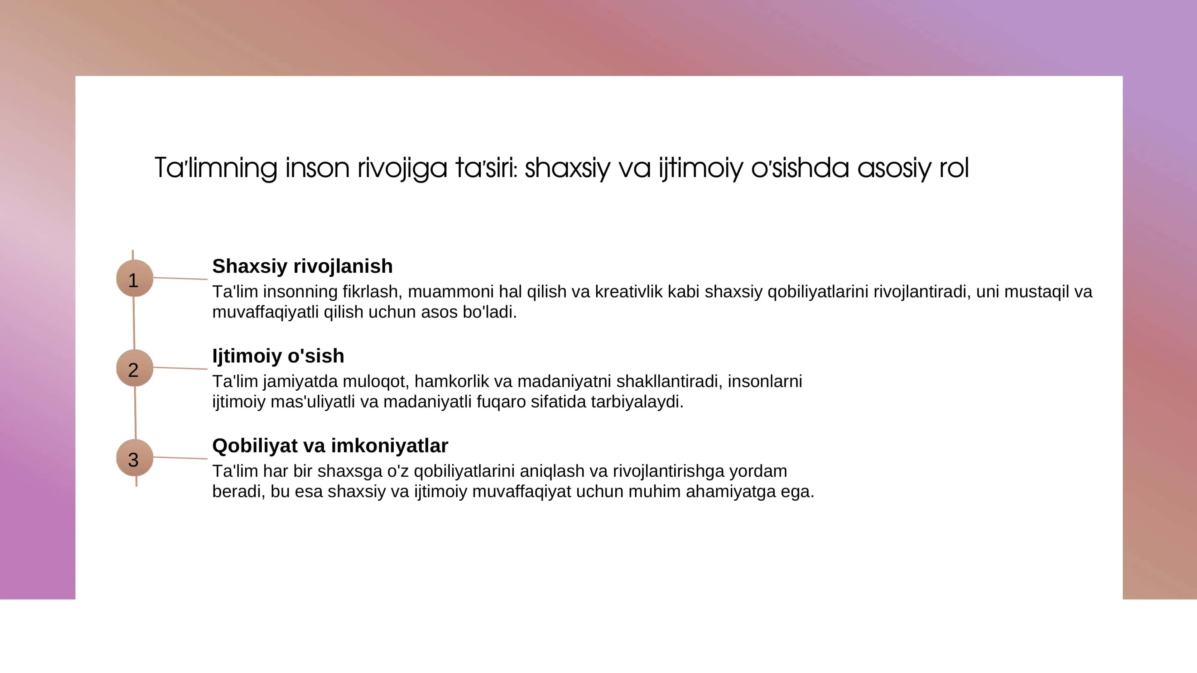 Tarbiyaning maqsad va vazifalari 3