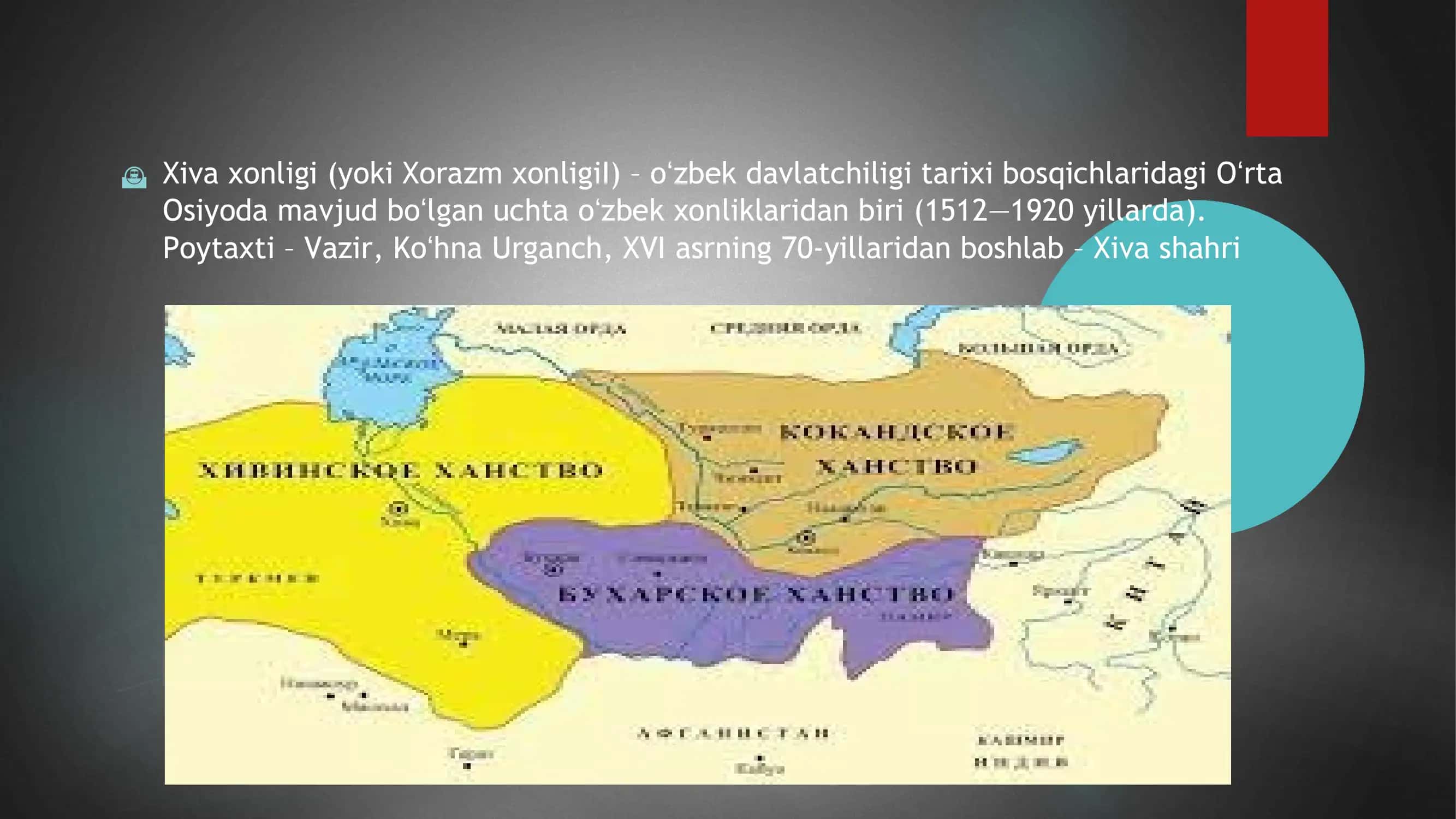 XIVA XONLIGINING TASHKIL TOPISHI VA SIYOSIY HAYOTI 3