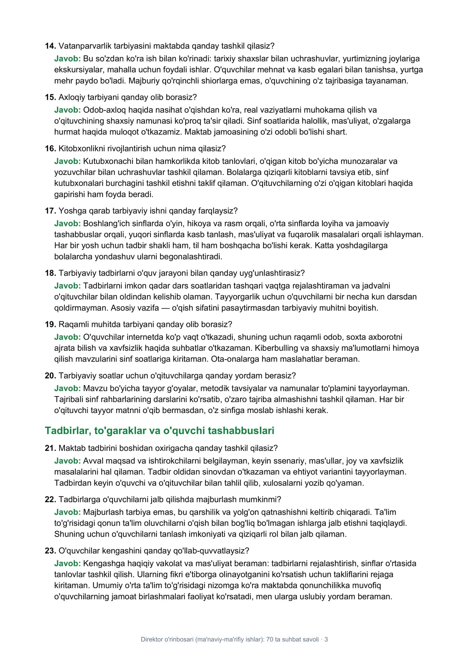 Direktor o'rinbosari (ma'naviy-ma'rifiy ishlar) 3