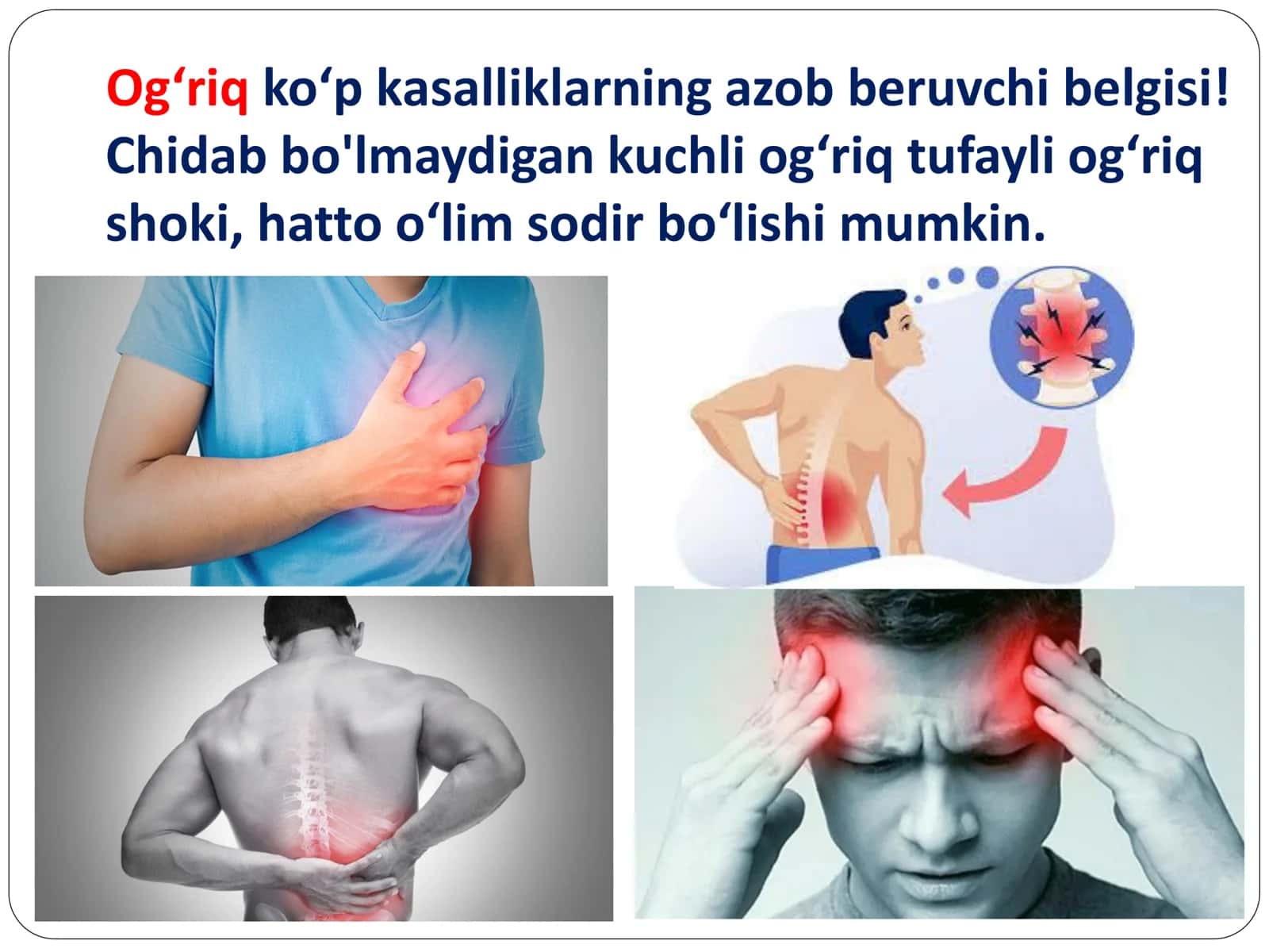 OG’RIQ QOLDIRUVCHI VOSITALAR. NARKOTIK VA NONARKOTIK ANALGETIKLAR 3