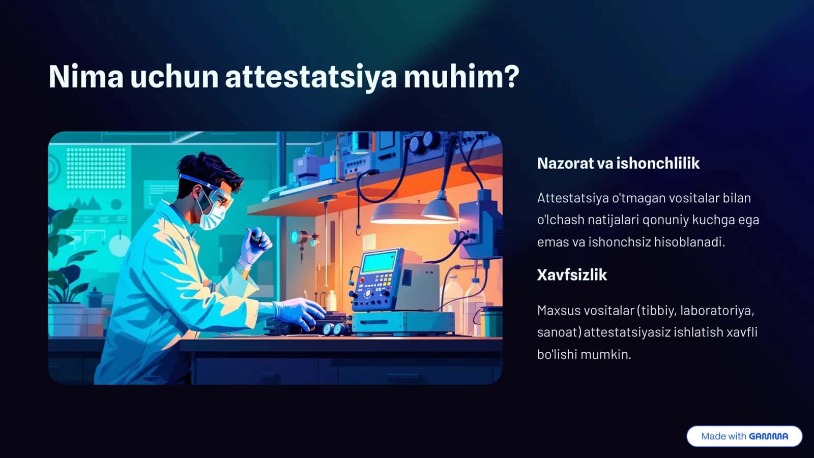 Metrologik attestatsiya qilish 3