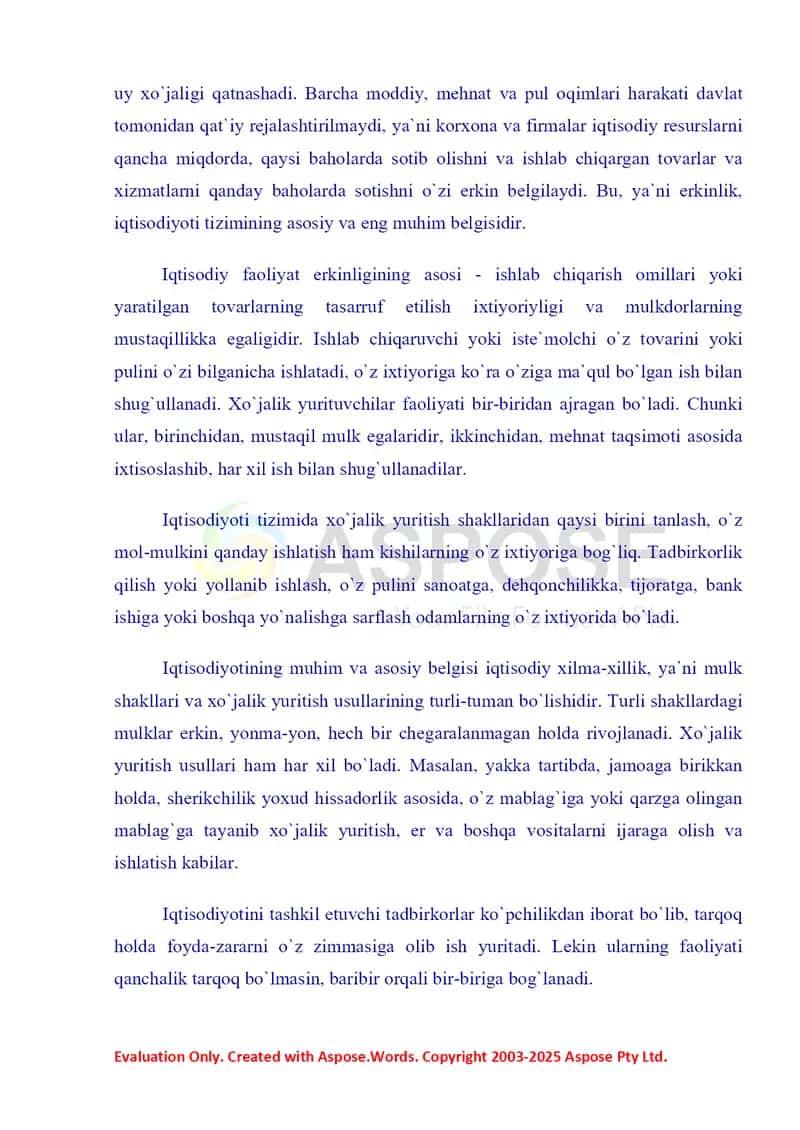 Iqtisodiyot tushunchasi va uning mohiyati 3
