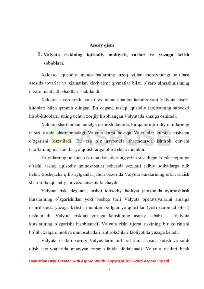 Valyuta riski va uni kamaytirish yo‘llari 3