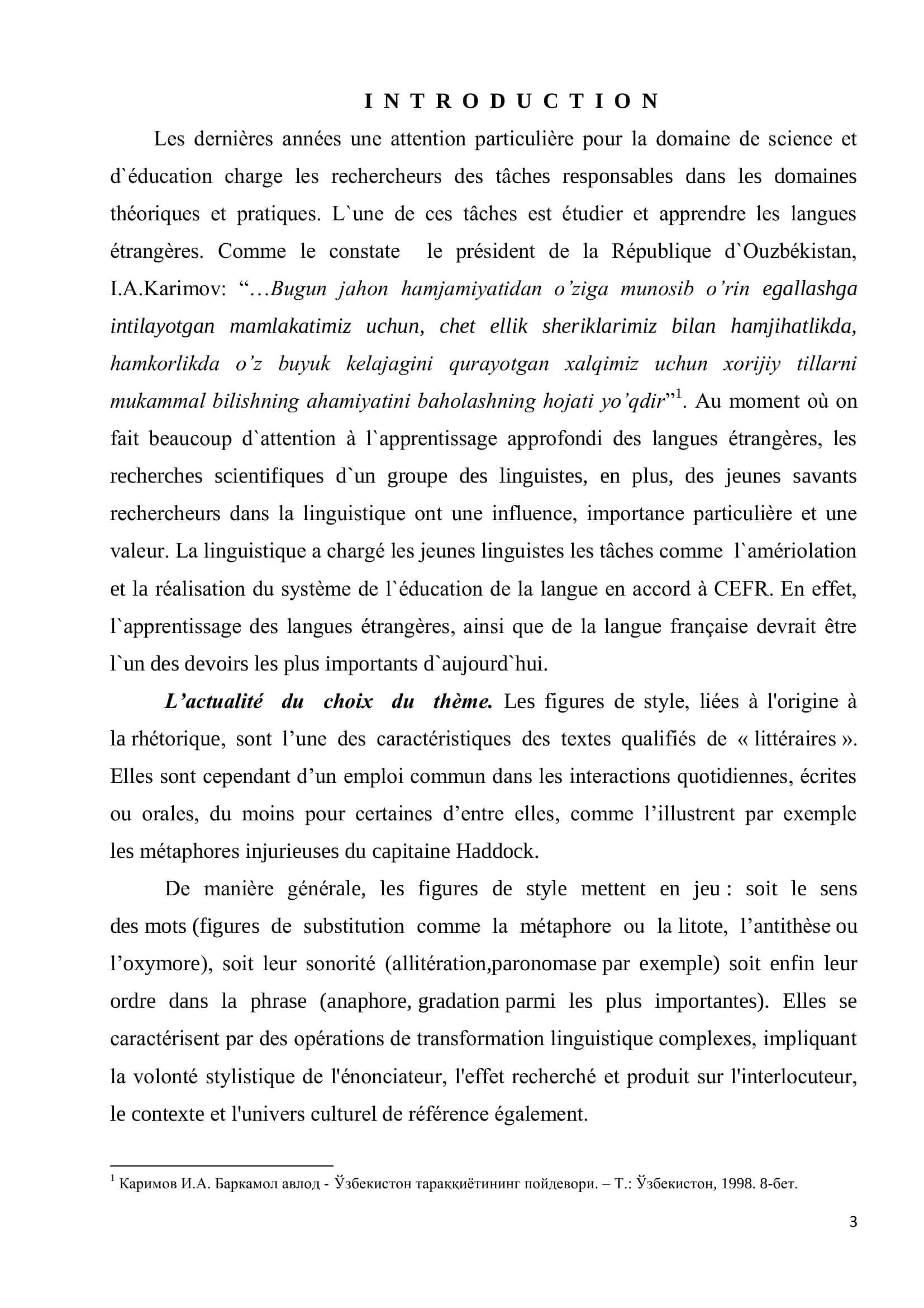 ACCORD DE TRADUCTION AU COLORIS NATIONAL 3
