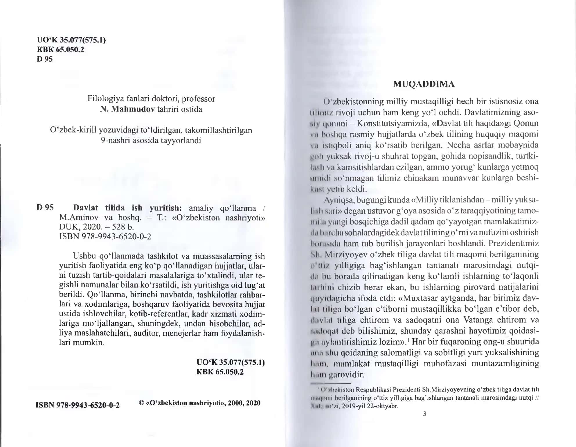 Davlat tilida ish yuritish 3
