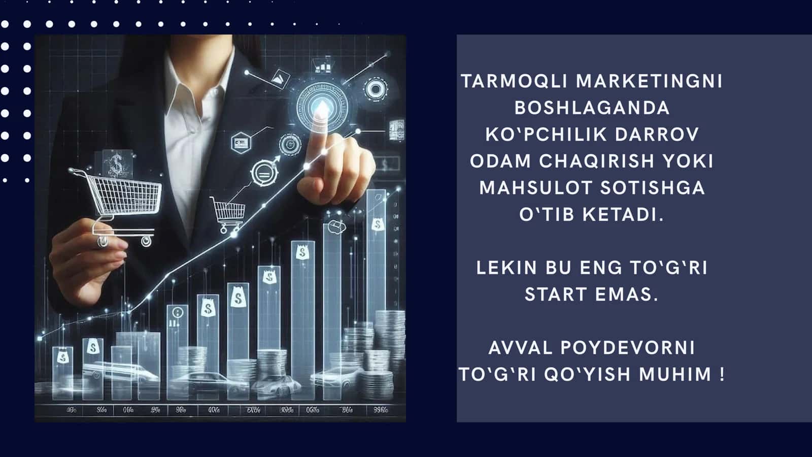 Tarmoqli marketingda to'g'ri ish boshlash 3