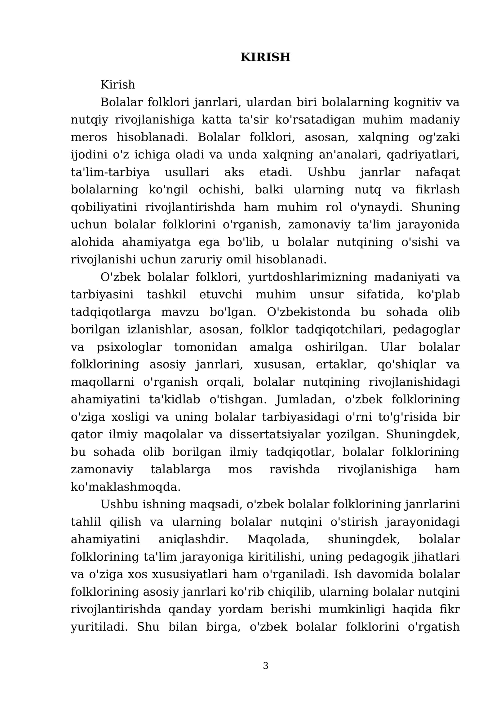 Bolalar folklori janrlari va namunalari 3