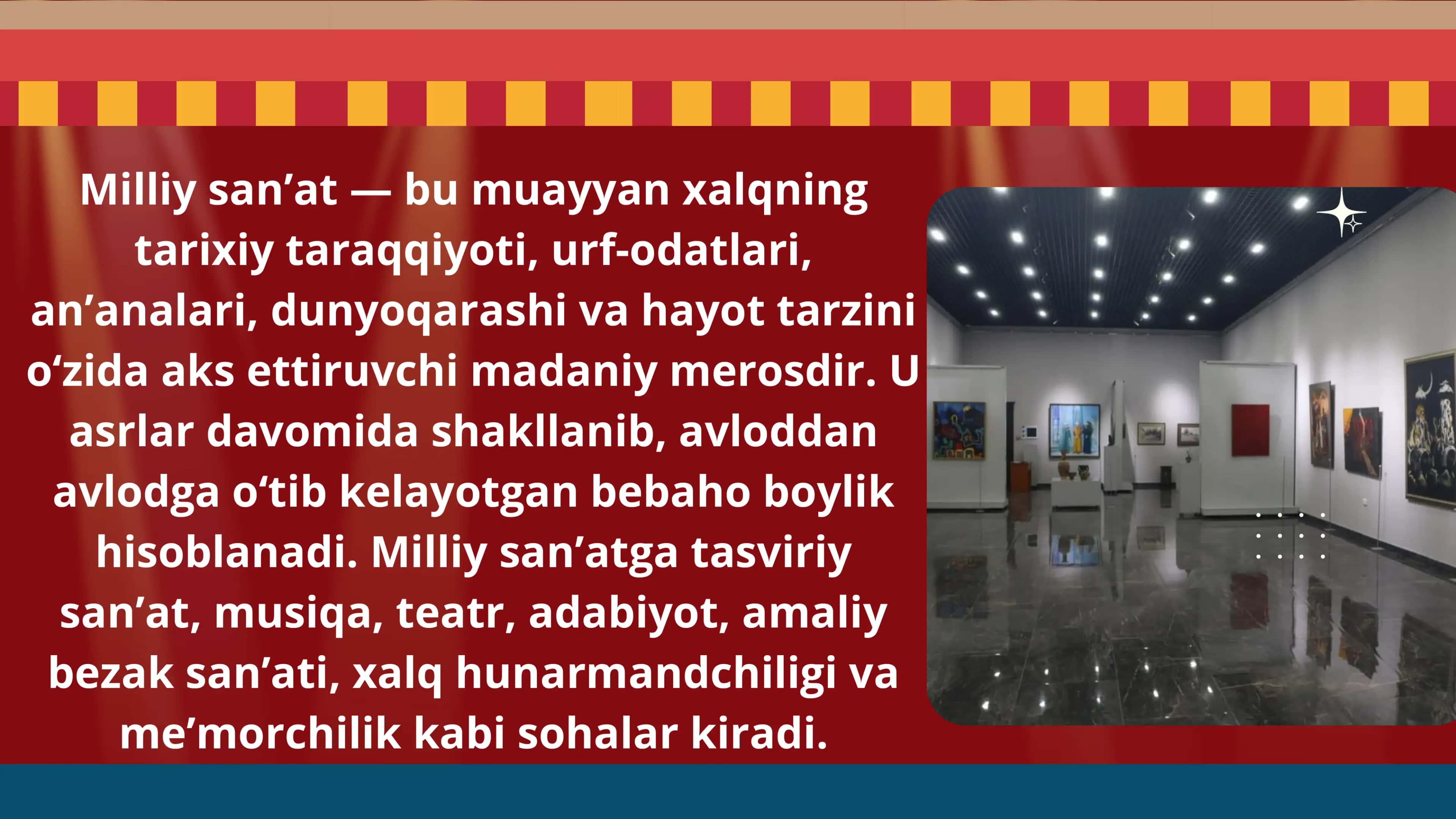 Milliy san’at va uning jamiyatdagi o‘rni 3