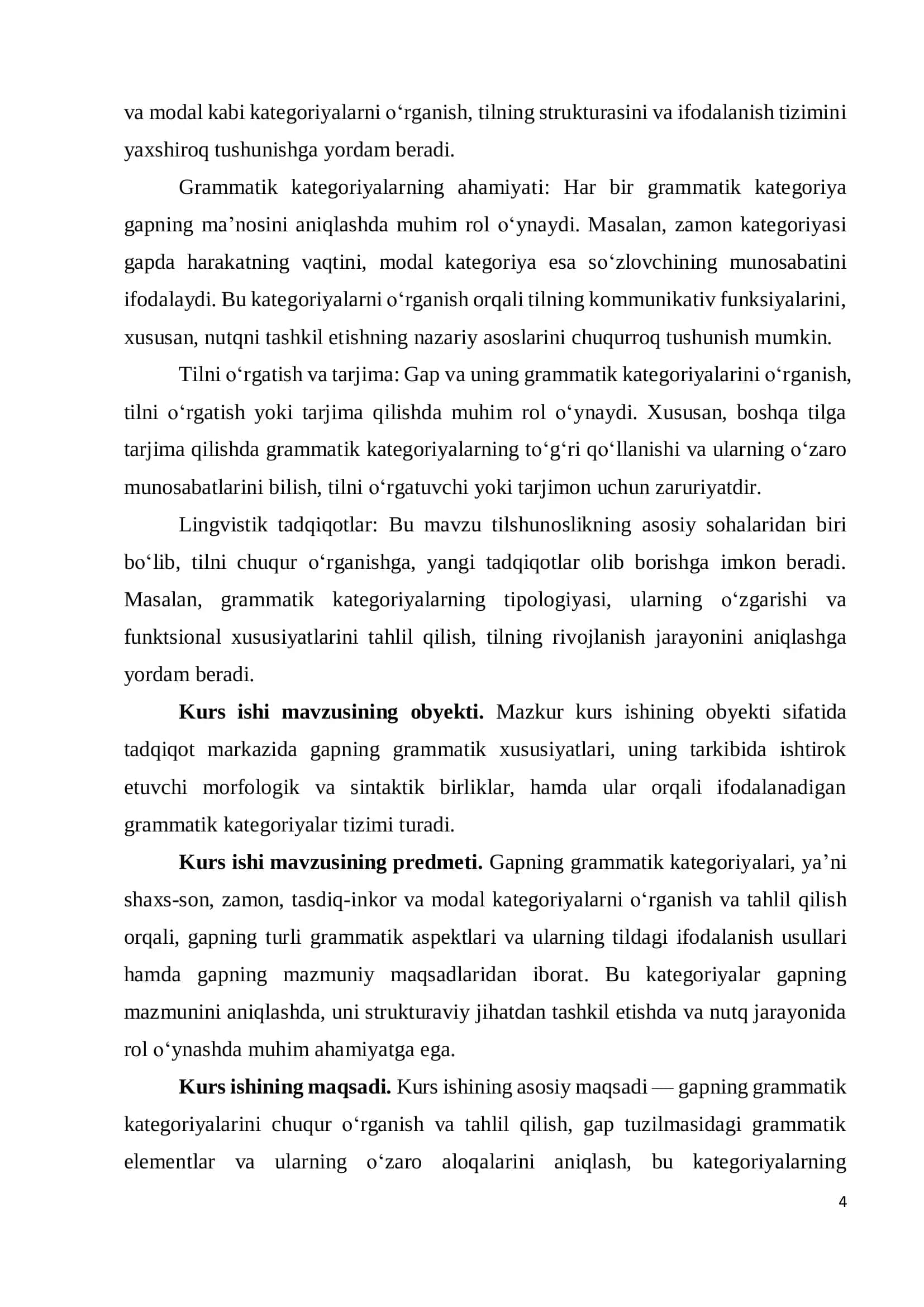 GAP va uning KATEGORIYASI 3