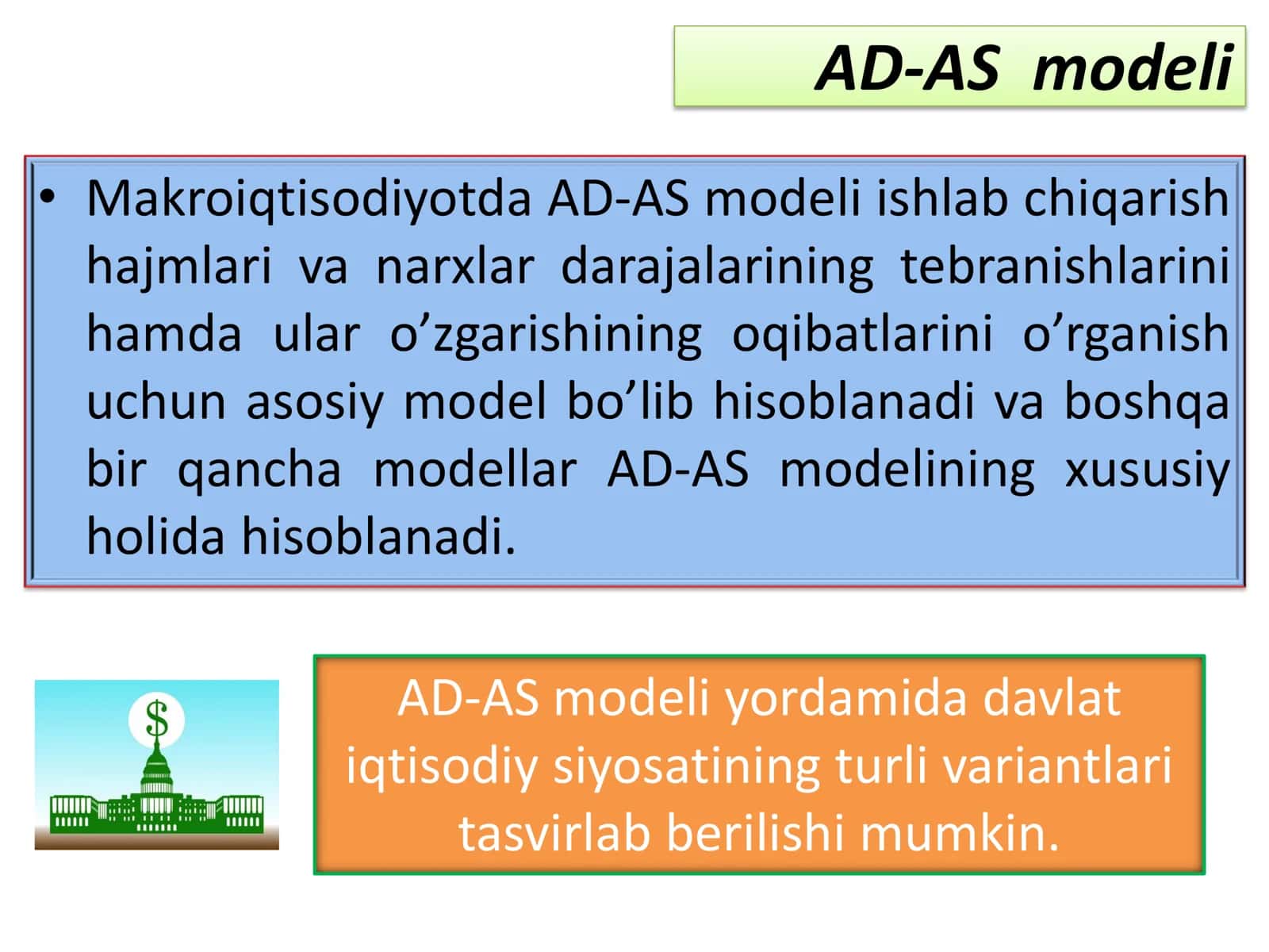 YALPI TALAB - YALPI TAKLIF MODELI 1. YALPI TALAB TUSHUNCHASI VA UNING HAJMIGA TA’SIR QILUVCHI OMILLAR 3