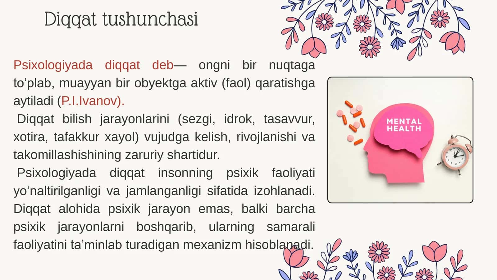DIQQATNING PSIXOLOGIK JIHATLARI 3
