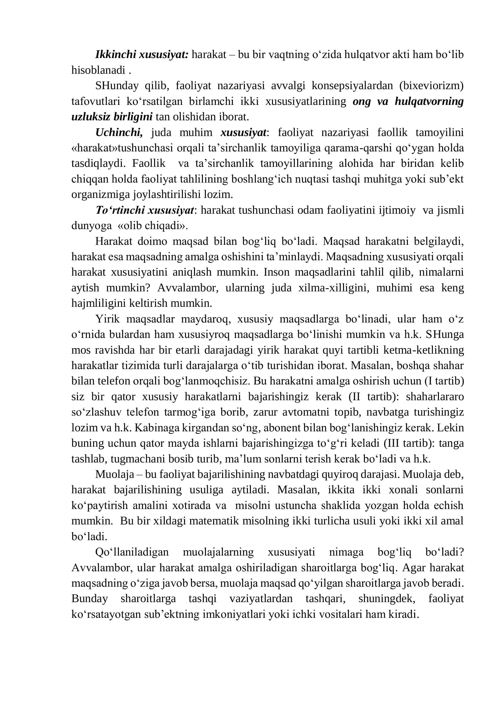 FAOLIYATNING PSIXOLOGIK TAXLILI 3