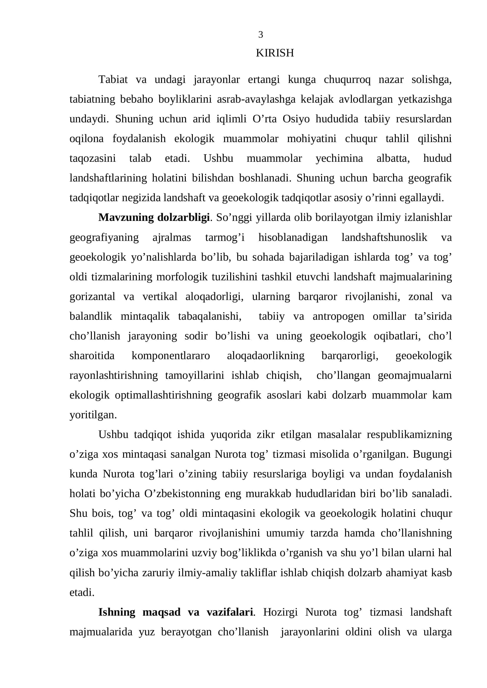"Tabiatshunoslik va geografiya" fakulteti dekani 3