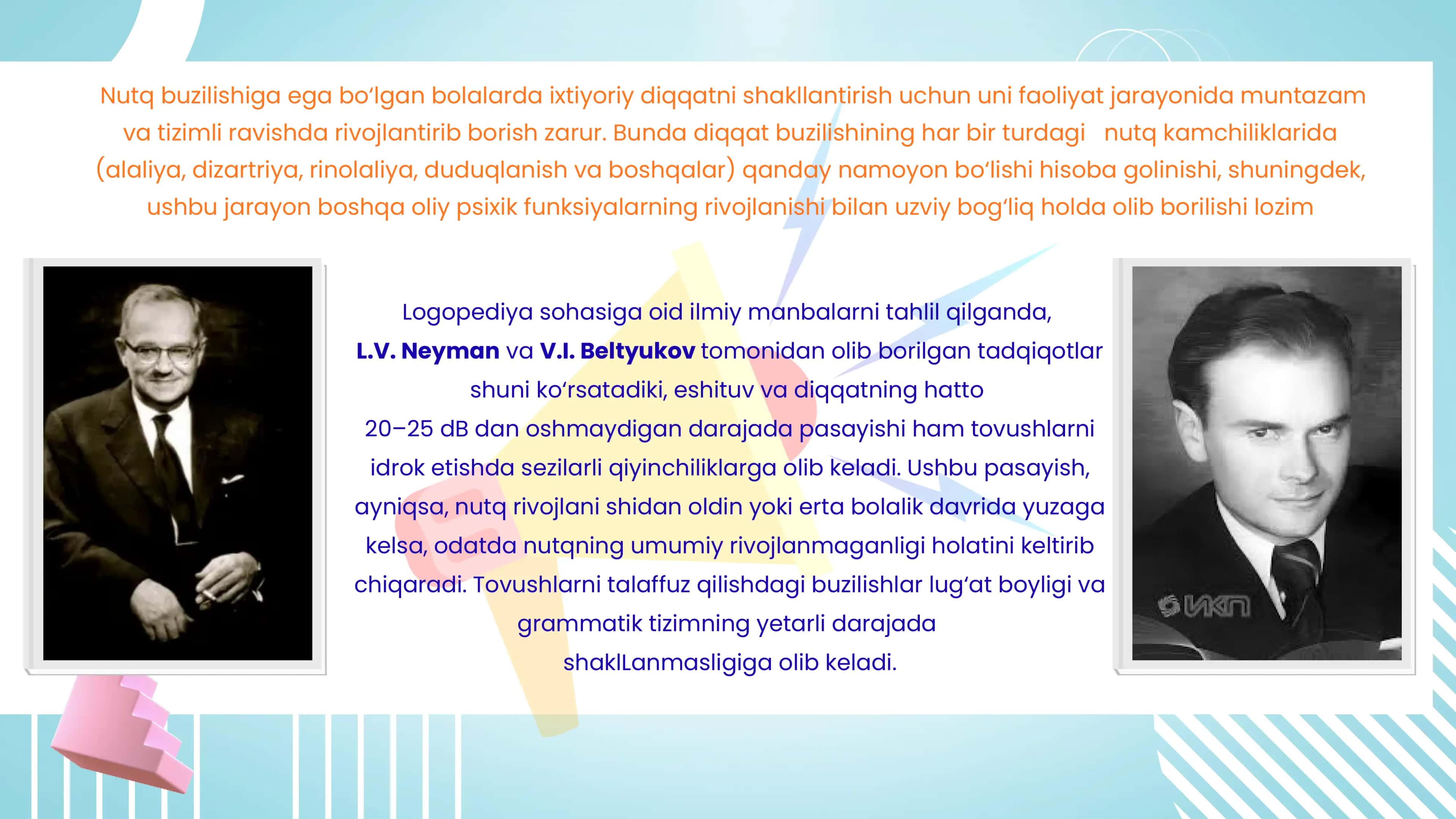 NUTQ NUQSONIGA EGA BOLALAR DIQQAT XUSUSIYATLARI 3