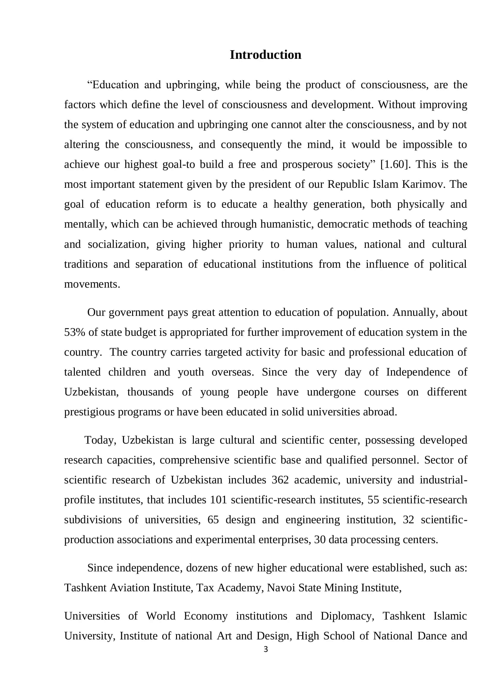 Comparative analysis of the expressional means of the semantic field of “reason” in Modern English and Uzbek and problems of linguodidactics 3