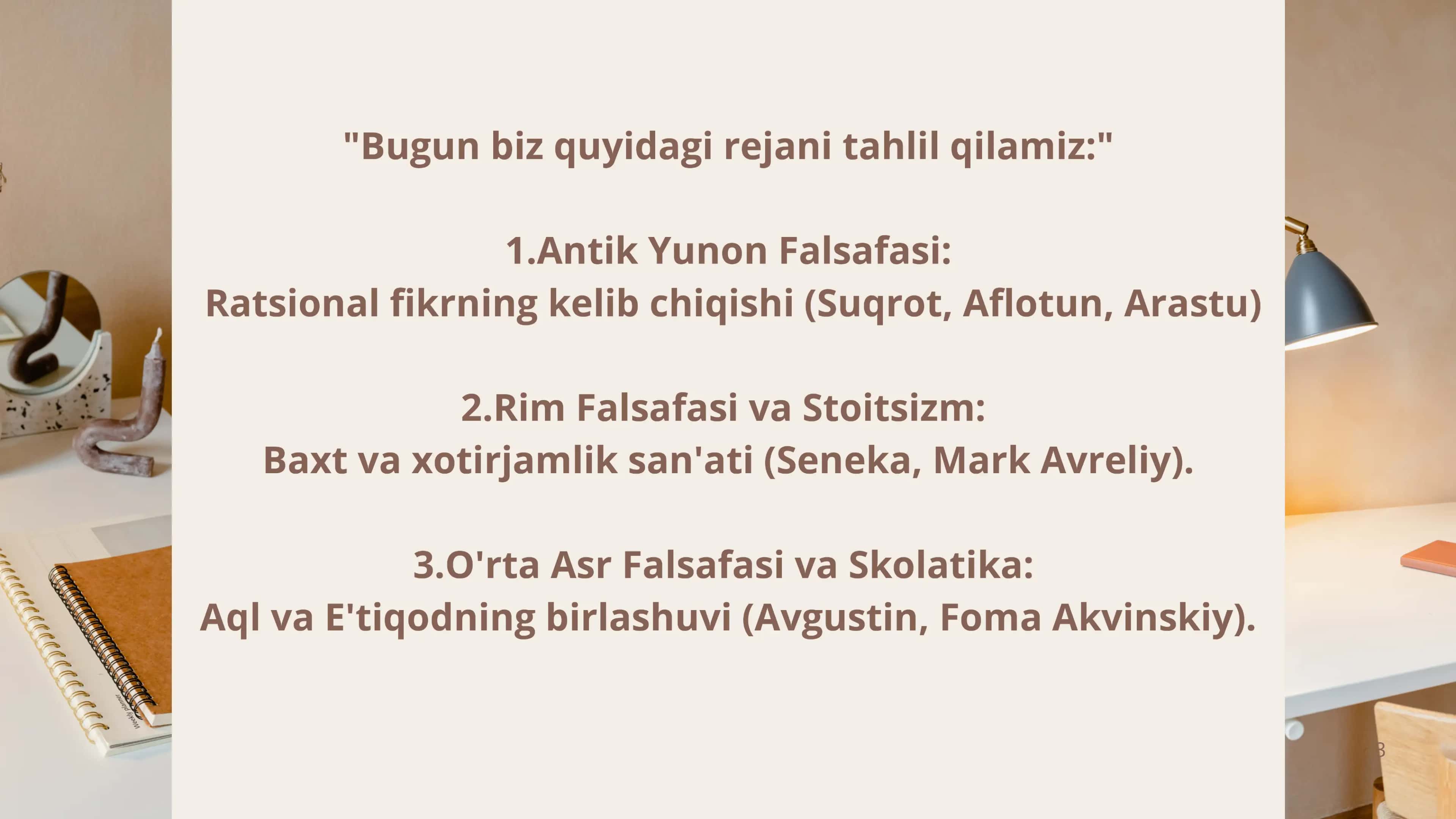 Gʻarb falsafasi 3