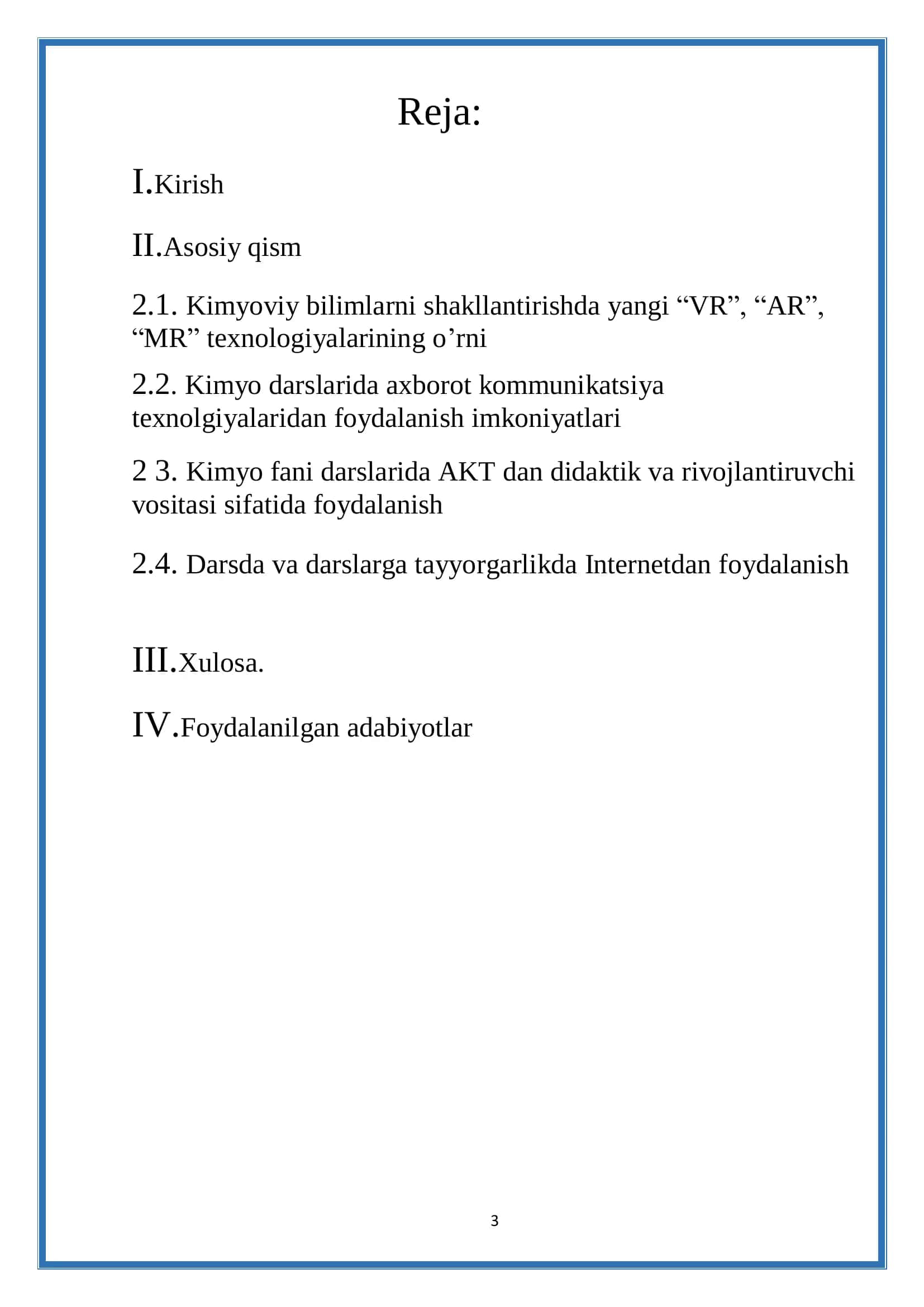 KIMYO O’QITISHDA O’QUVCHILARNI RIVOJLANTIRISH 3