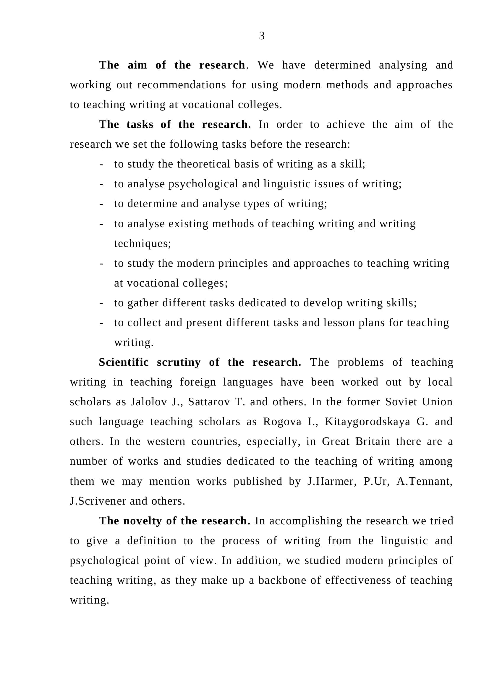 Implementing New Approaches and Principles of Teaching Writing in Vocational Education 3
