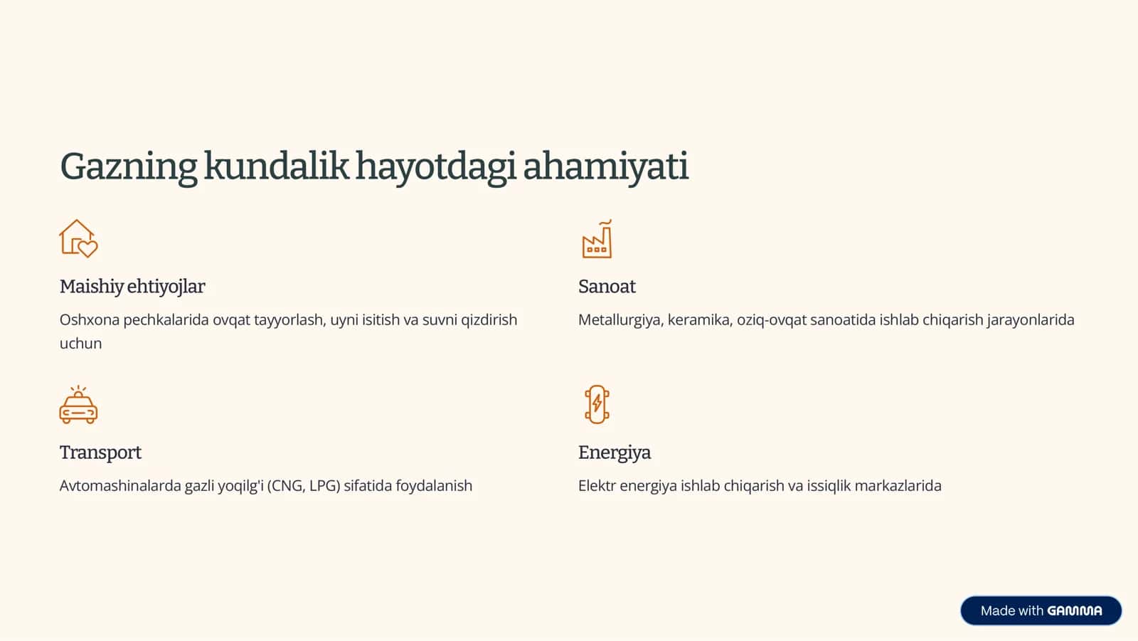 Sifatli gaz 3