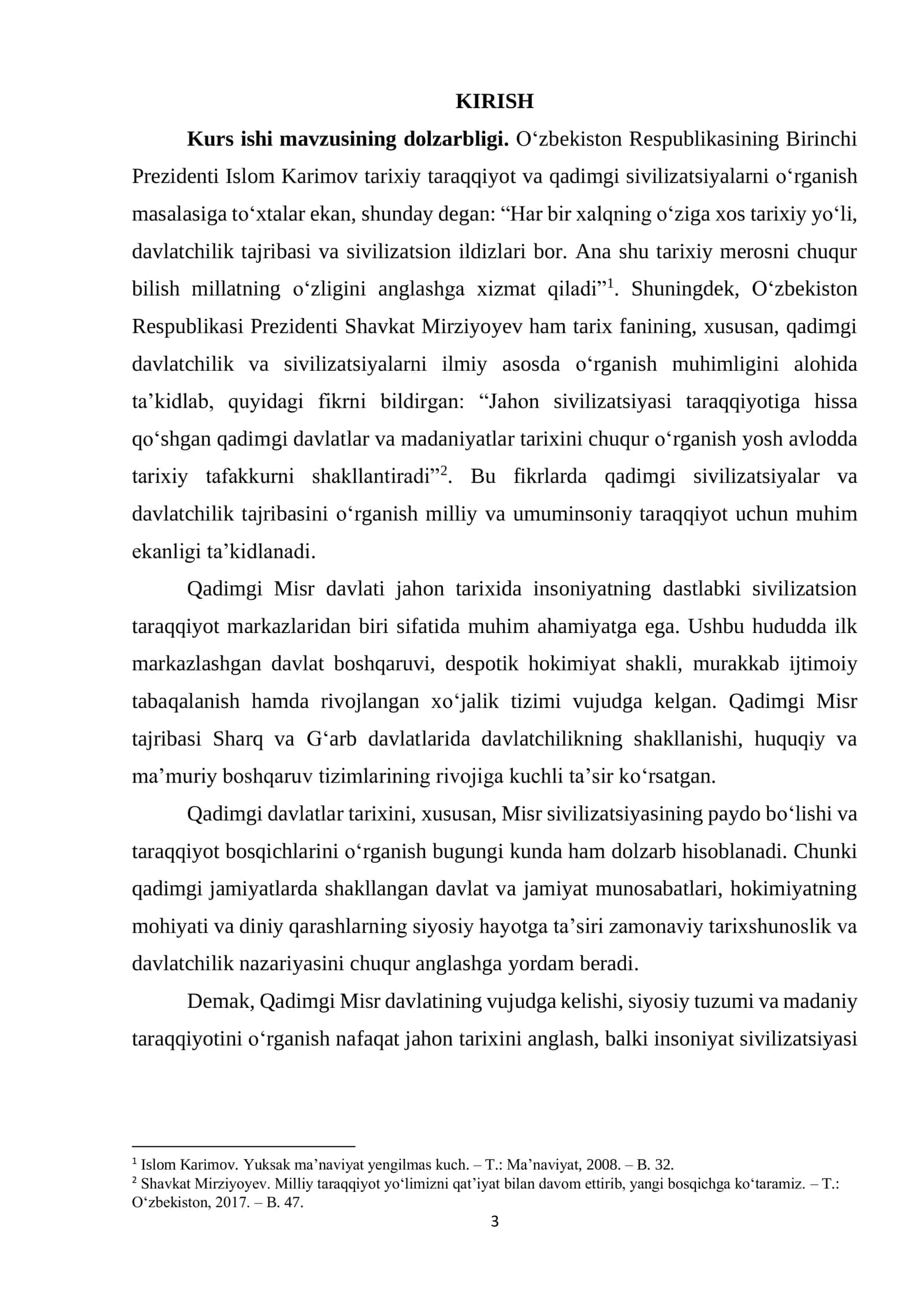 Qadimgi Misrning ilk sivilizatsiyasi 3