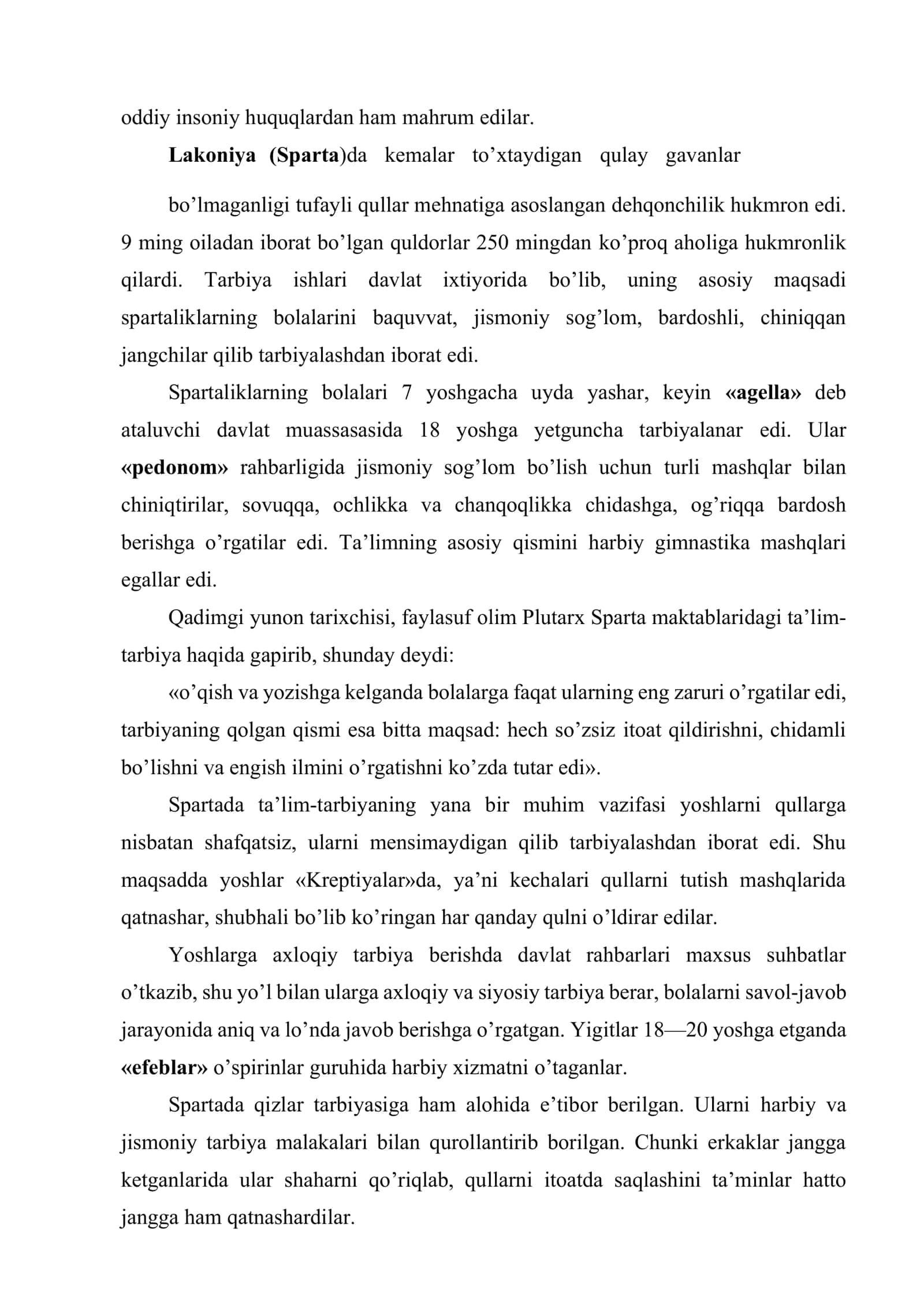 Jahon pedagogika fanining rivojlanish tarixi 3