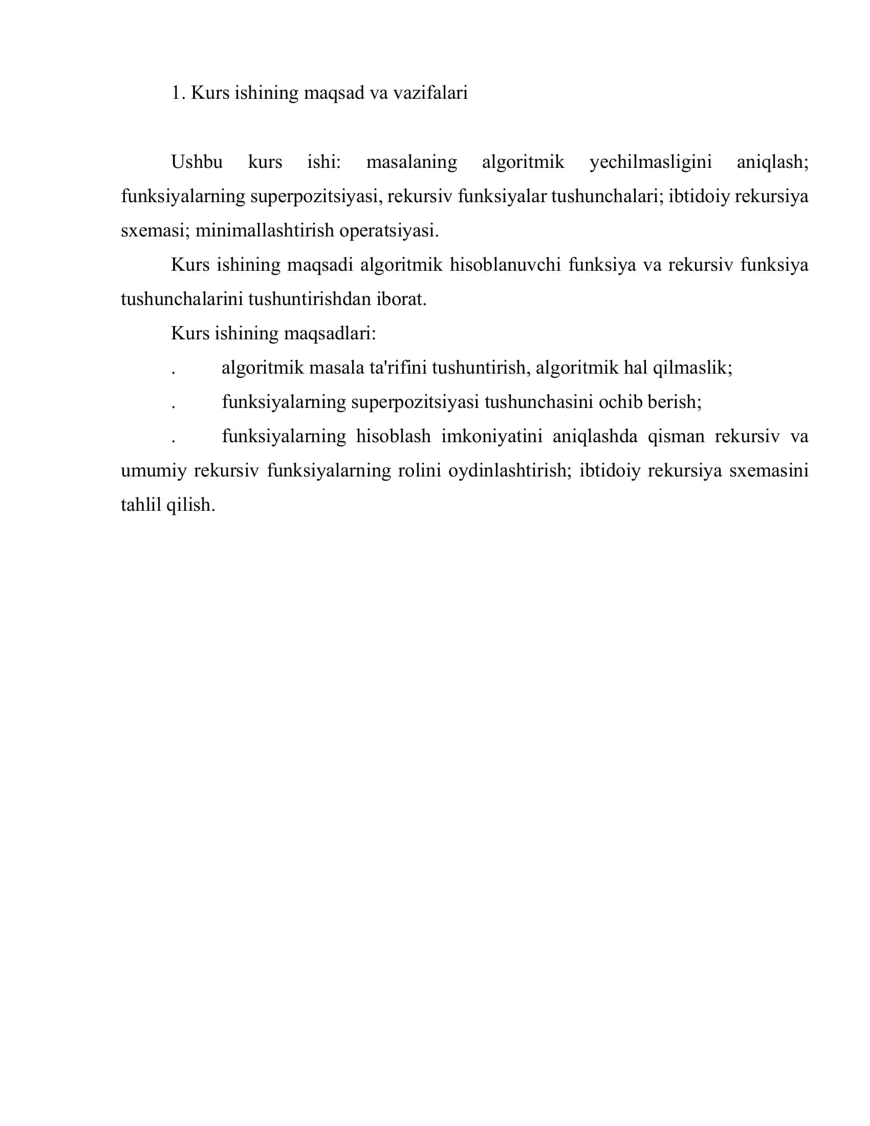 Rekursiv funksiyalar 3