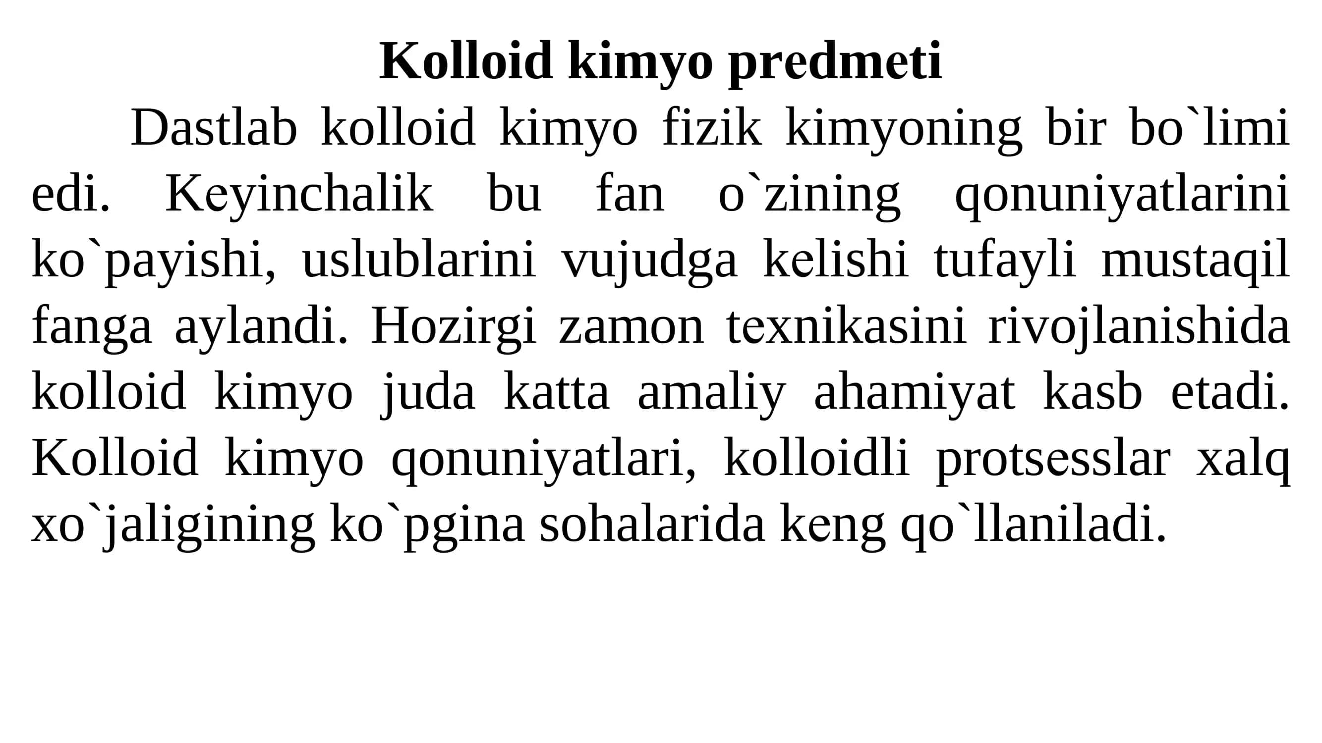 sirt hodisalar kimyosiga kirish 3