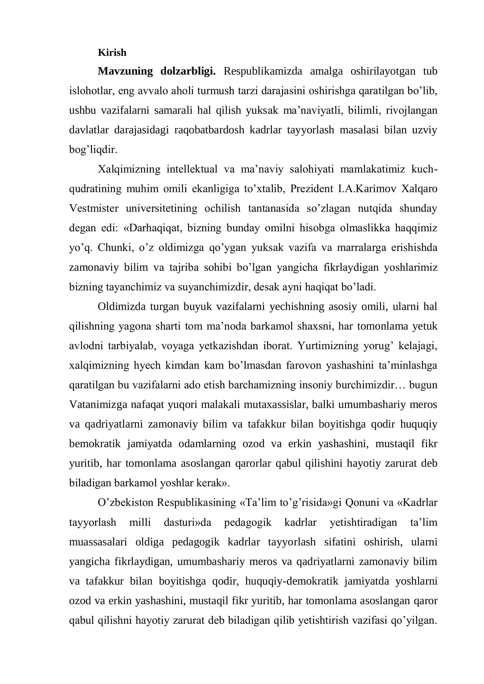 Ta'lim Metodlari va Vositalari 3