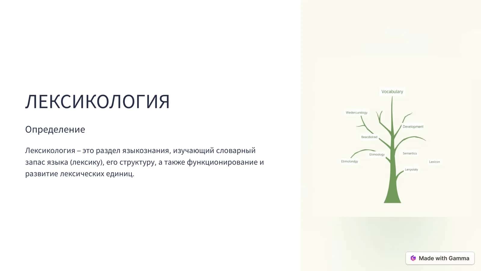 Лексикология турецкого языка 3