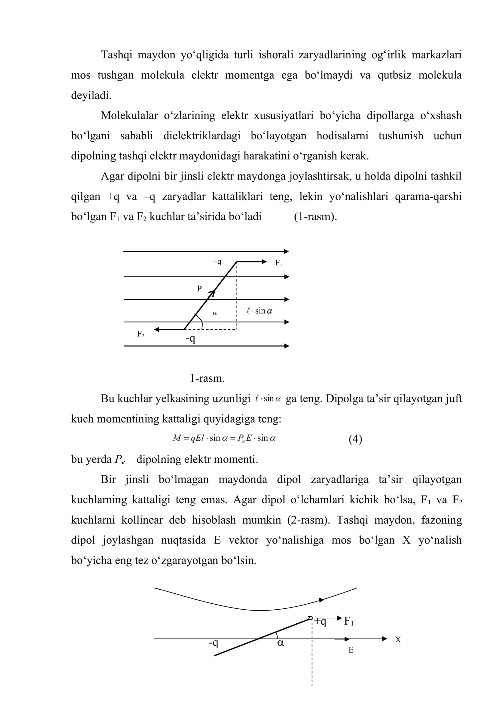 Elektr maydonida dielektriklar 3