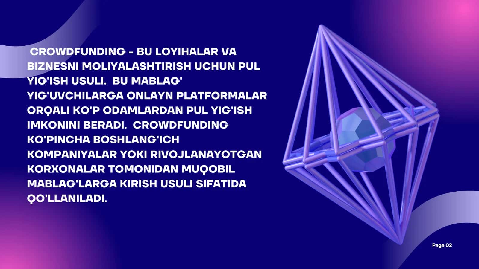 CROWDFUNDING PLATFORMALARI VA UNDA MABLAG' YIG’ISH 3