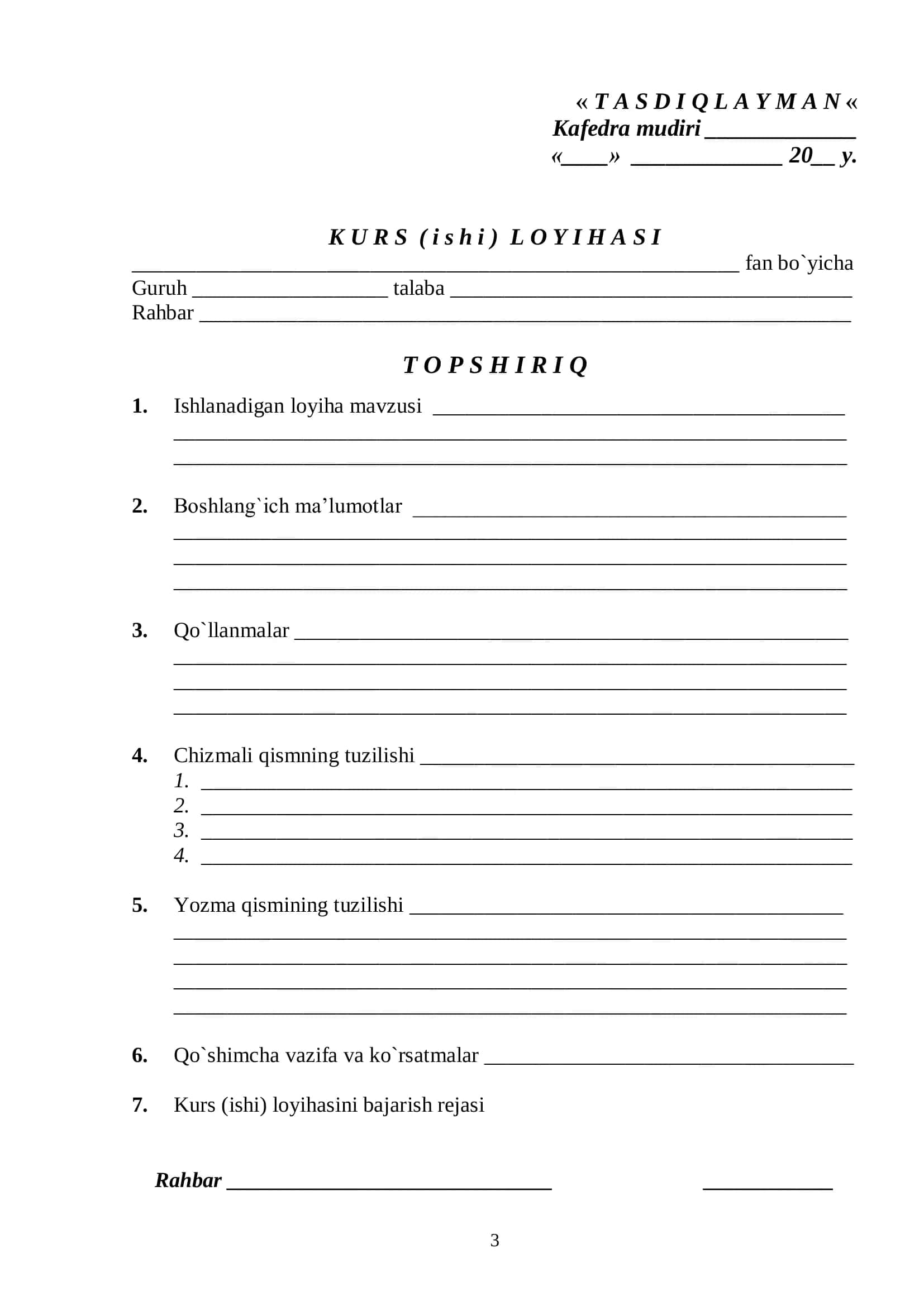 Chizmachilikda chizmani taxt qilish qoidalari 3