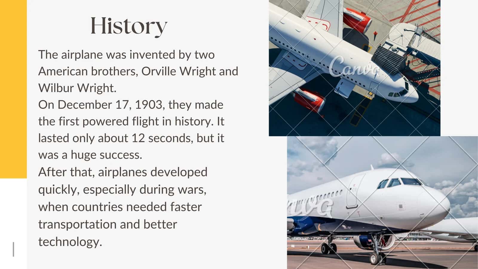 Invention of the Airplane 3