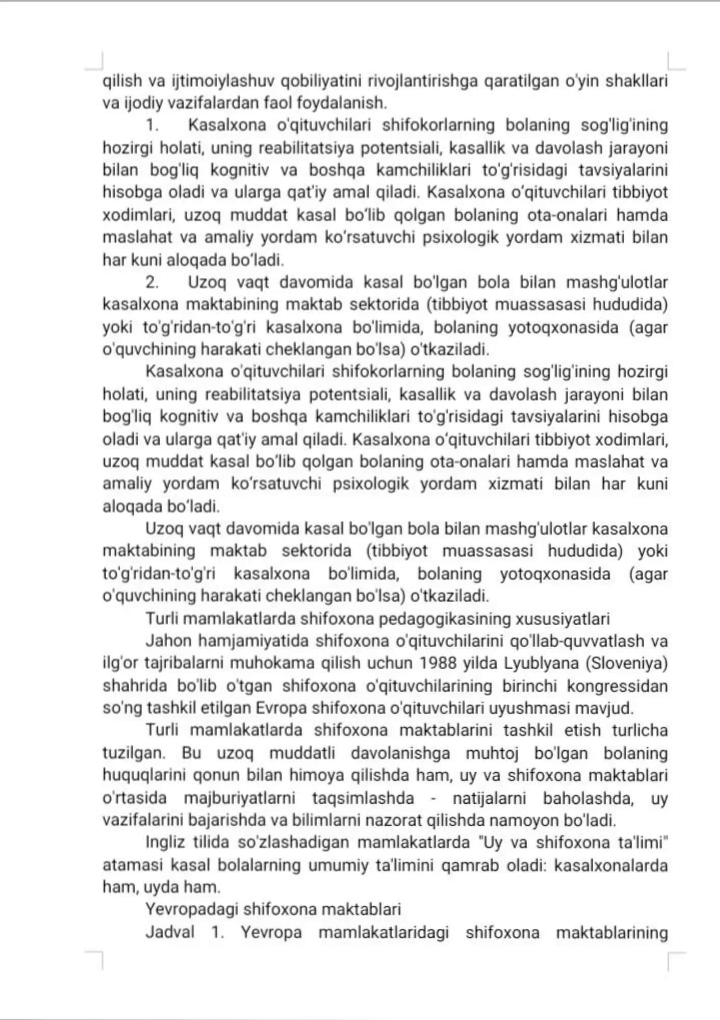 Gospital pedagogika 3