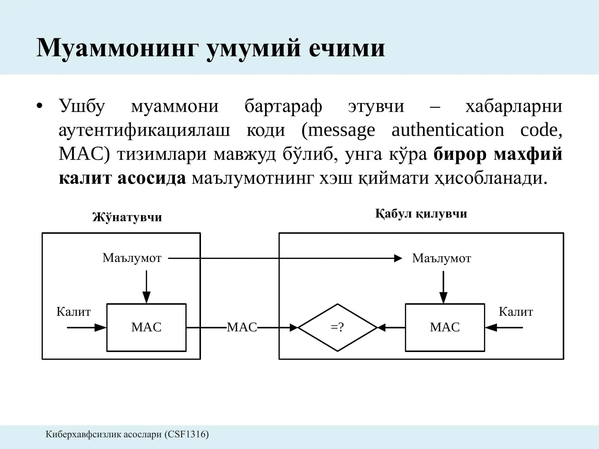 Киберхавфсизлик асослари 3