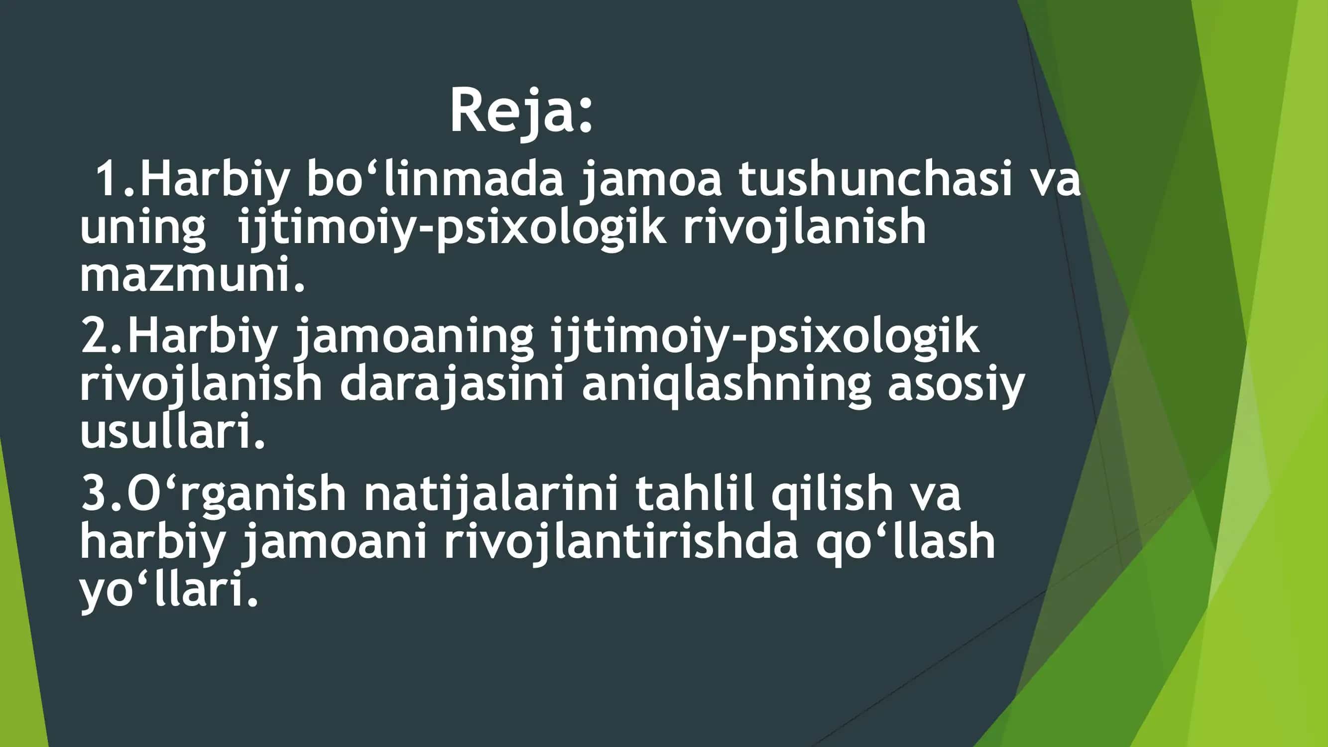 Harbiy Pedagogika va Psixologiya 3