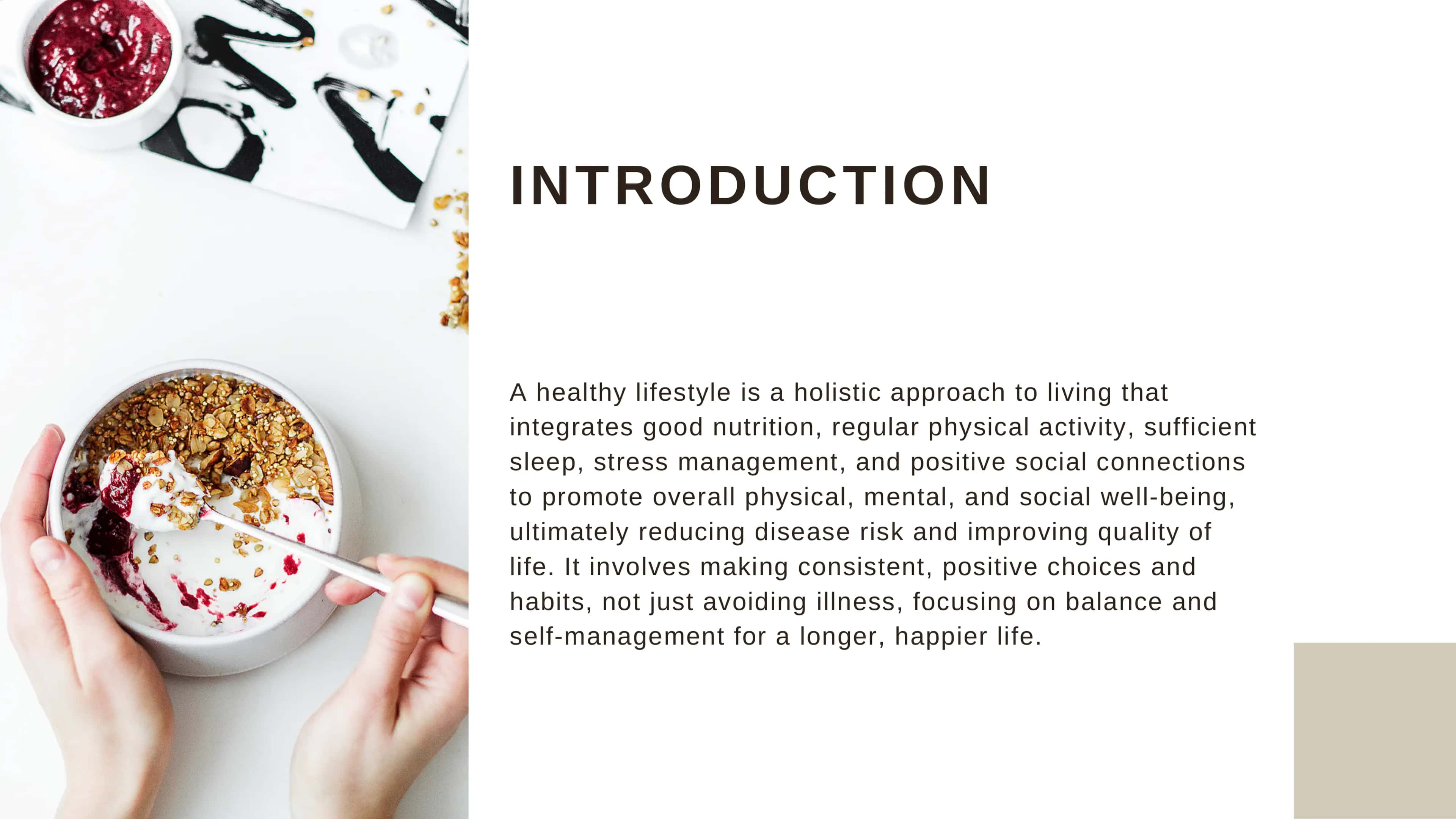 HEALTHY LIFESTYLE 3