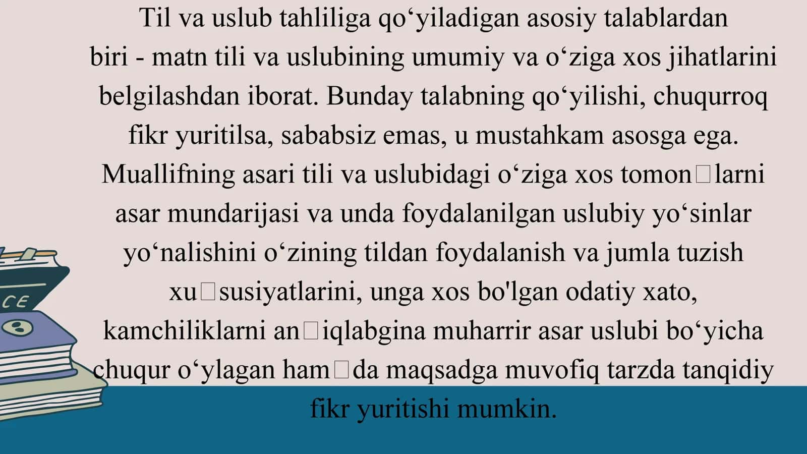 Uslub va adabiy tahrir asoslari 3