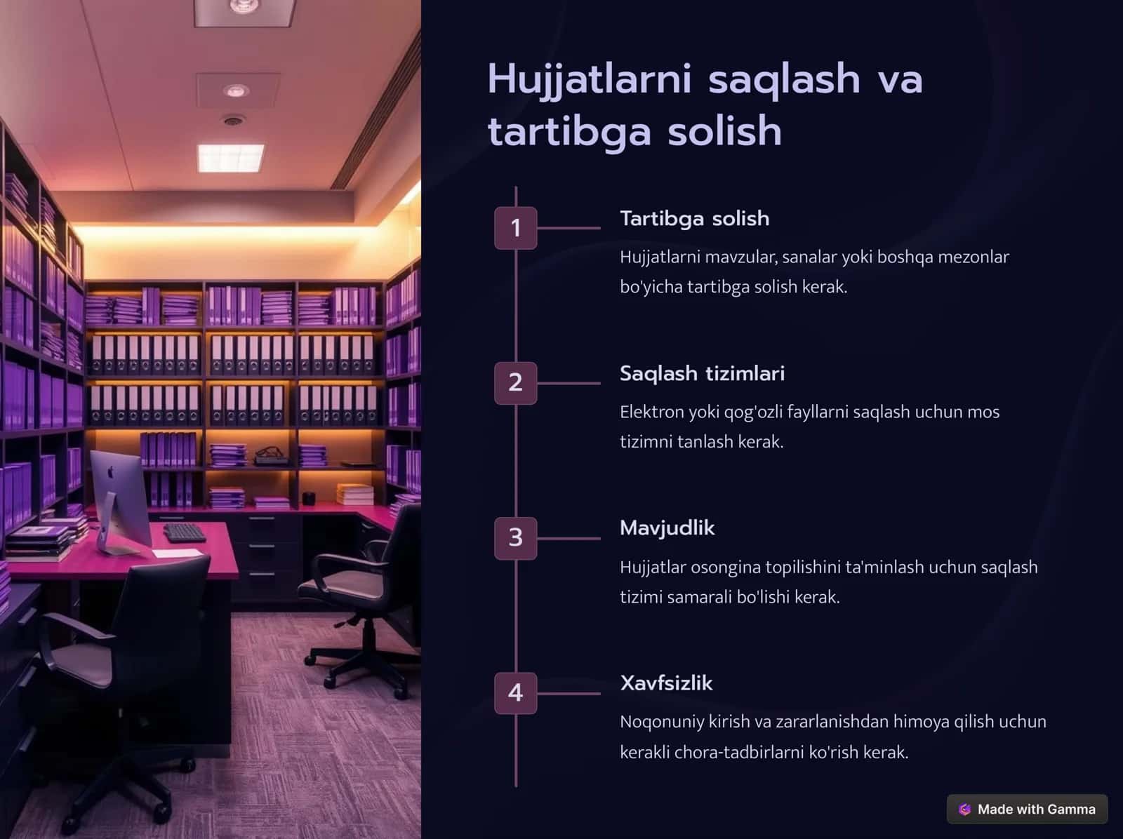 Hujjatlar ustida ishlash tartiboti 3