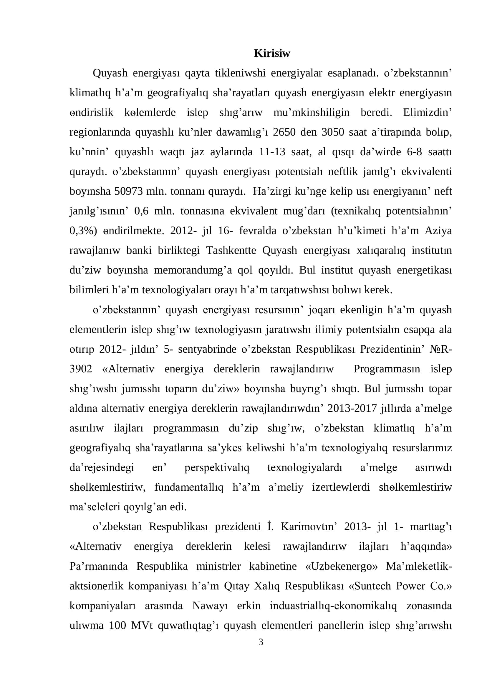 PİTKERİW QA’NİGELİK JUMISI 3