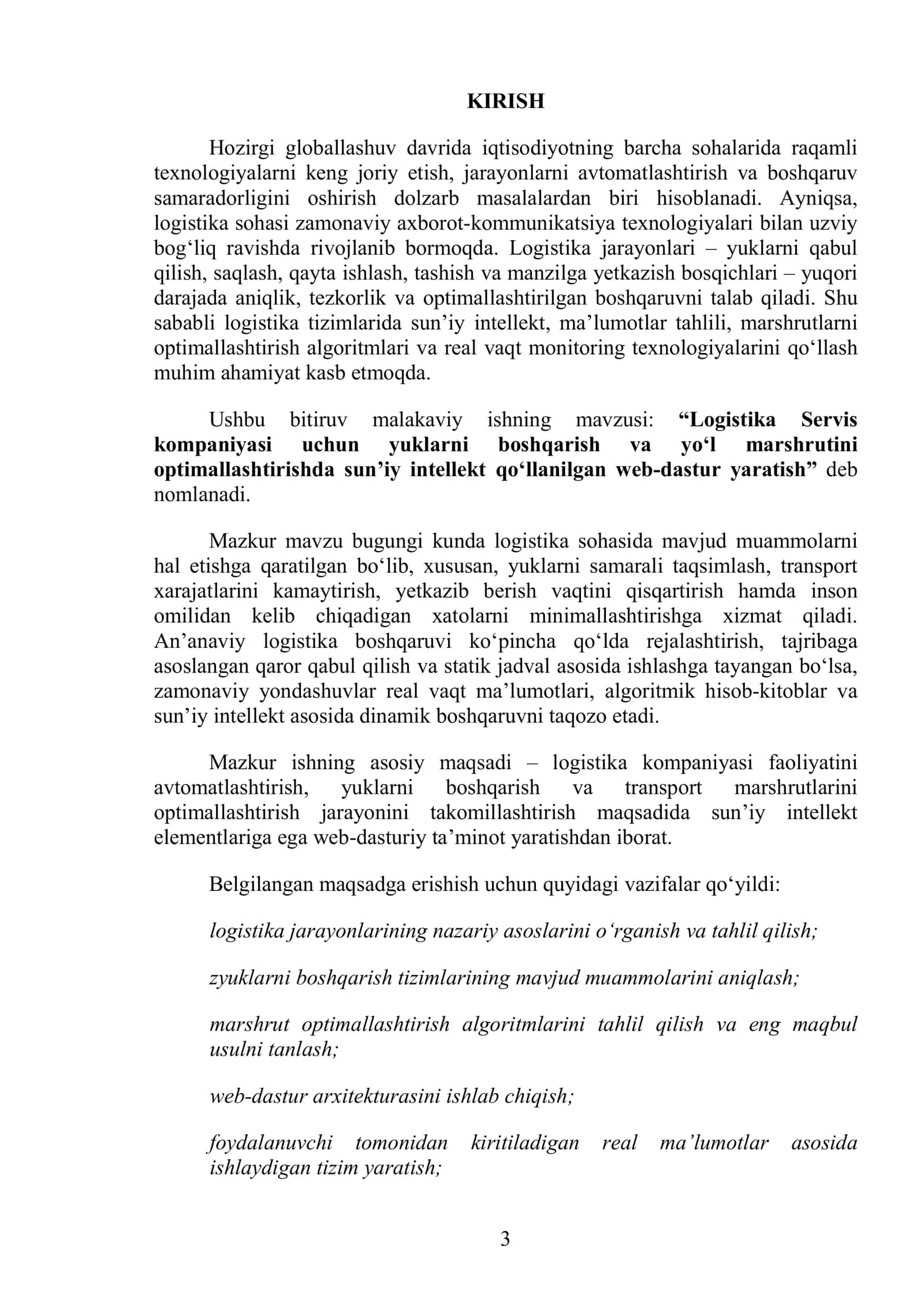 Logistika Servis 3