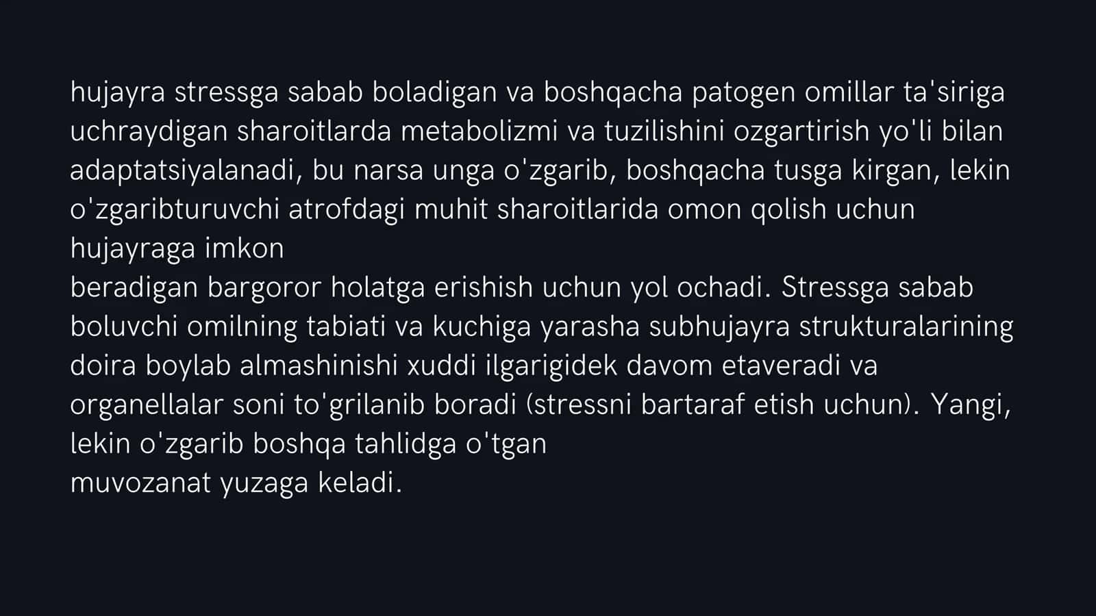 Hujayra va toʻqimalarning moslashuv reaksiyalari 3