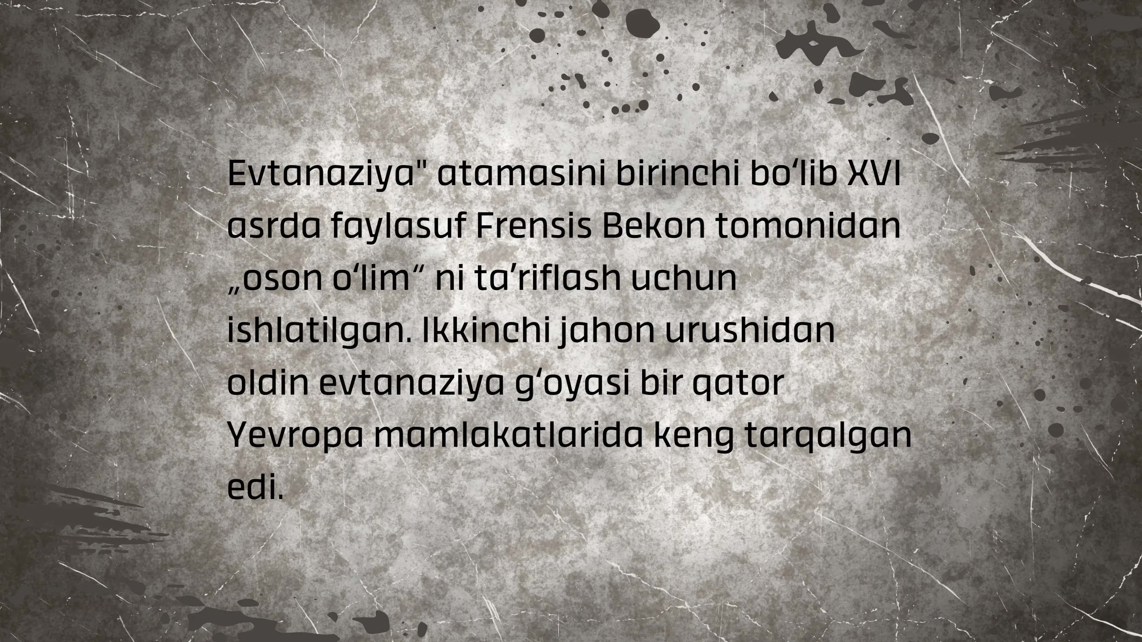 Suitsid-aktiv evtanaziyaning bir koʻrinishi sifatida 3