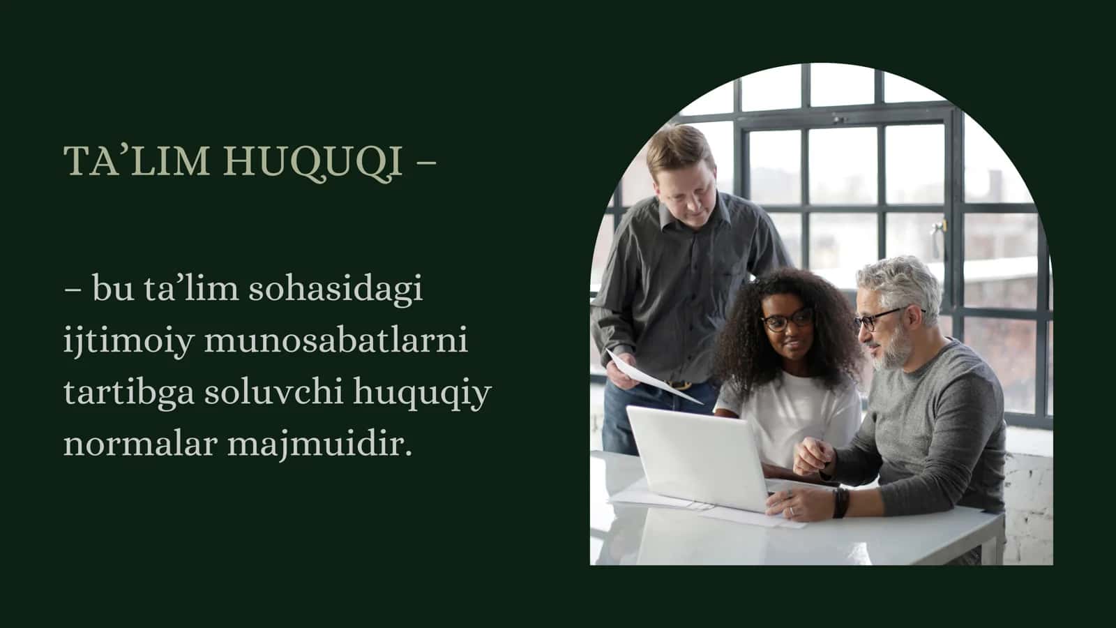 Ta’lim tizimining huquqiy-me'yoriy asoslari. 3