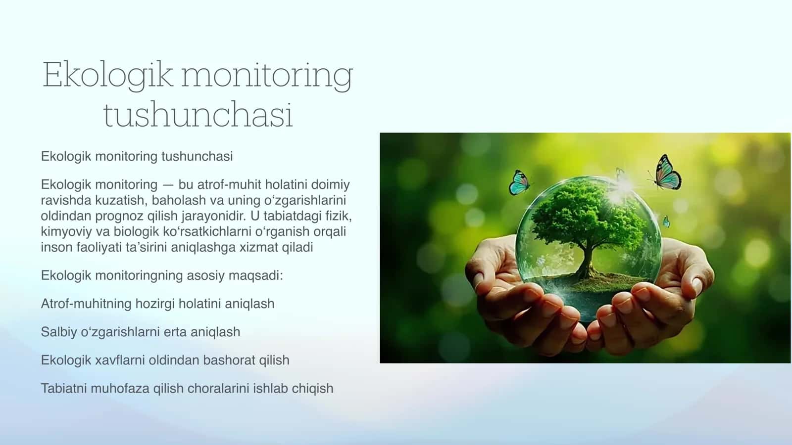 Ekologik va biologik monitoring 3