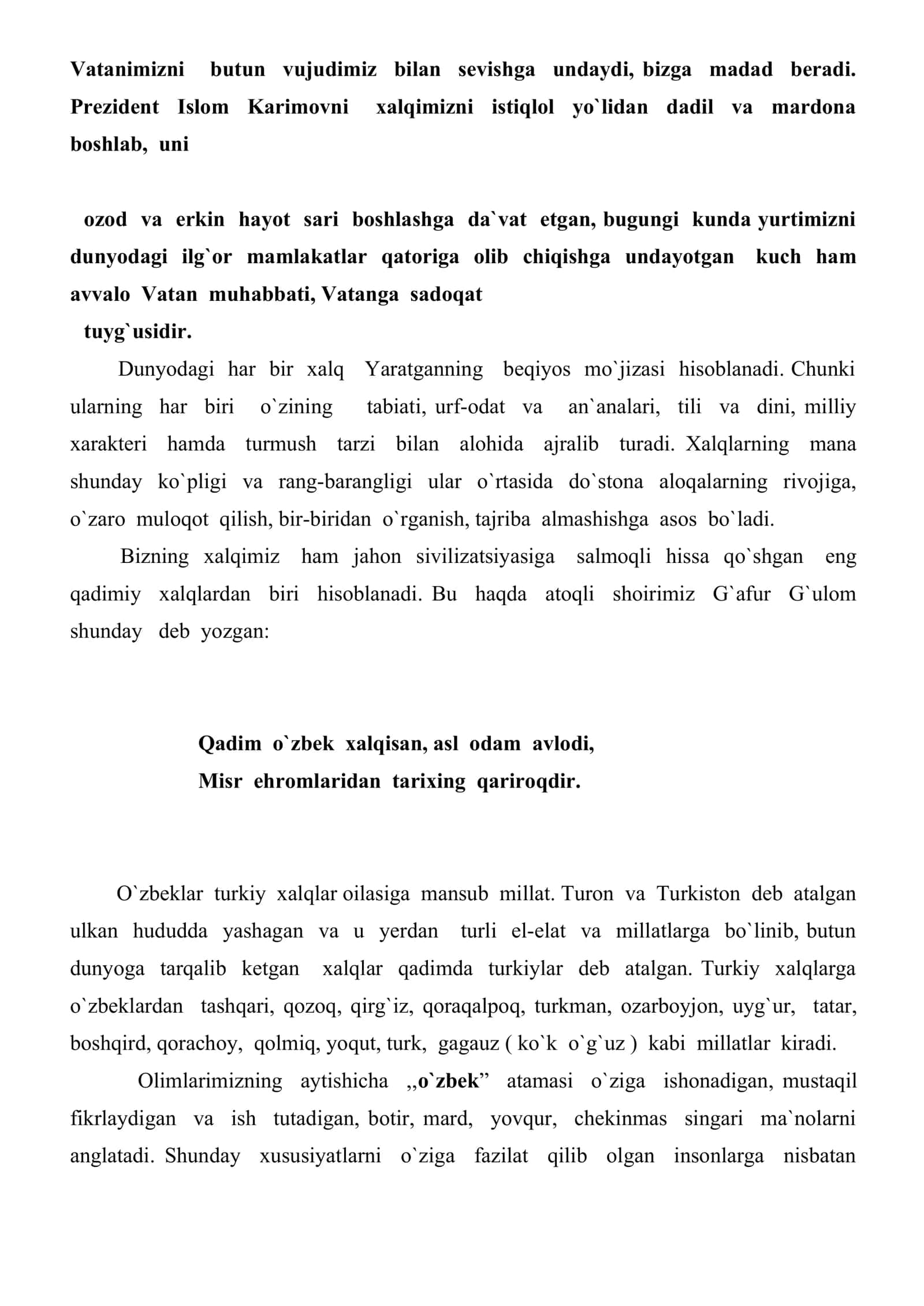 O`zbekiston kelajagi buyuk davlat 3