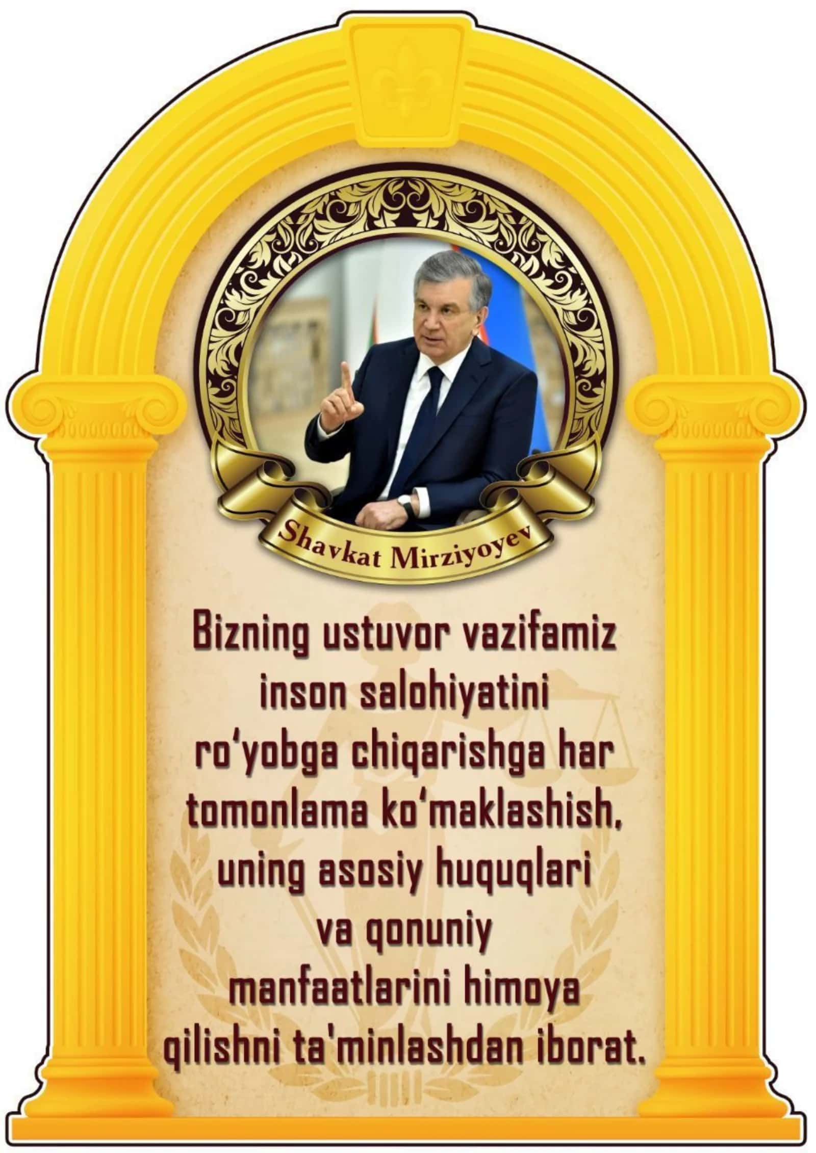 Huquq xonasi uchun 3